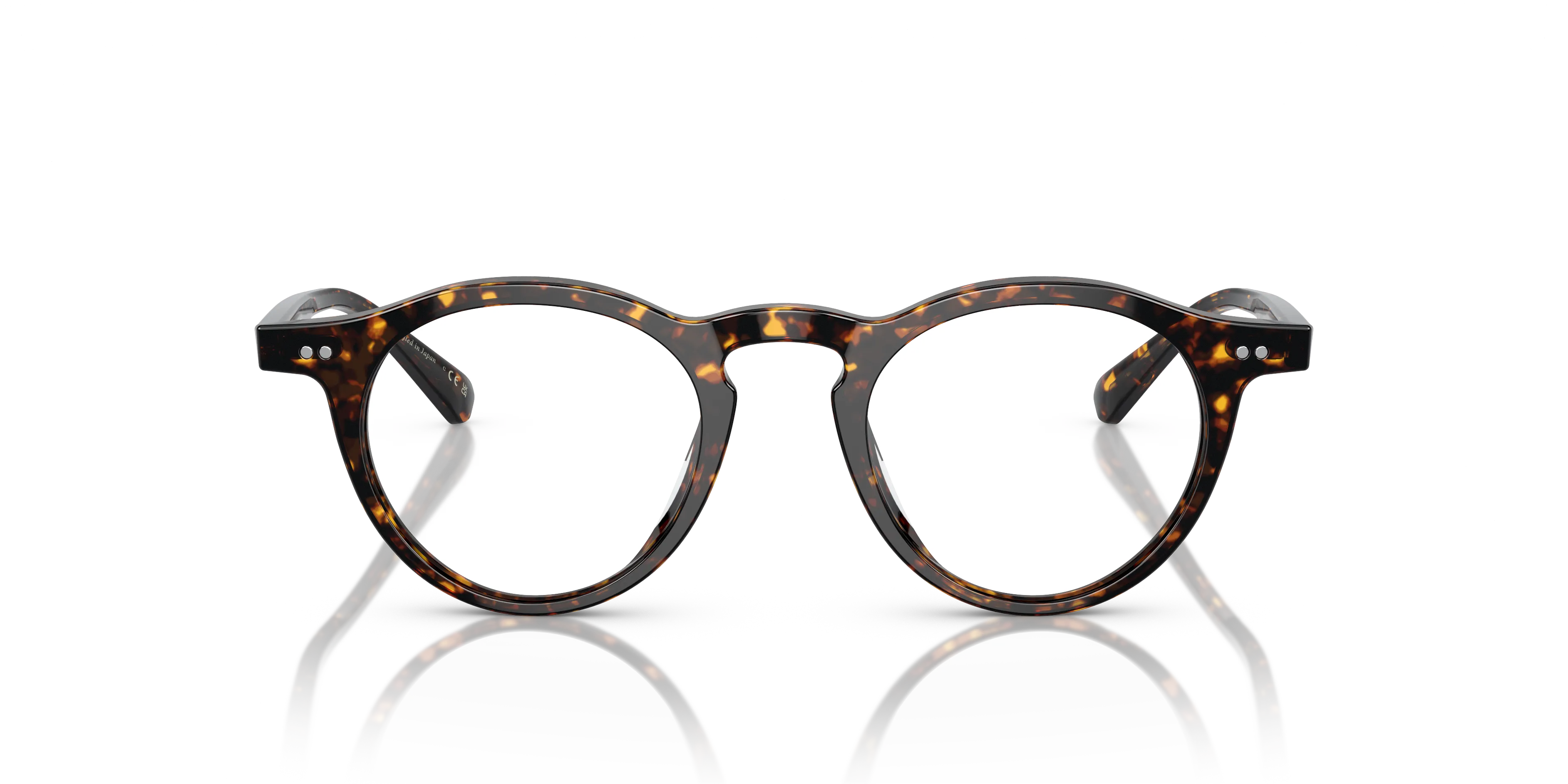 Oliver Peoples OV5504U OP-13 1741 Montature da vista Acetato Tartaruga Trasparente Rotonda Normale - immagine 3