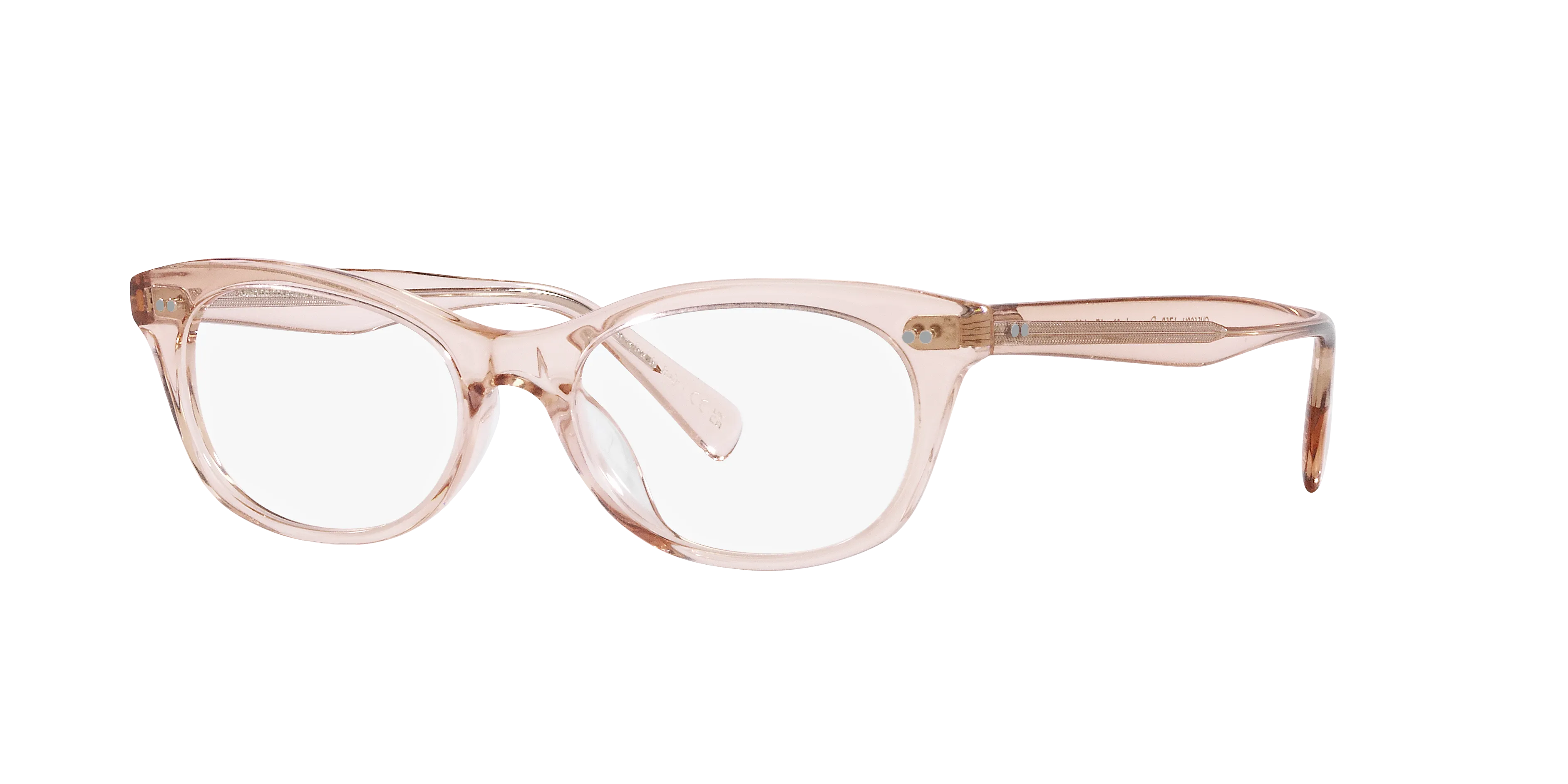Oliver Peoples OV5503U DEZERAI 1758 Montature da vista Acetato Marrone Trasparente Squadrata Normale - immagine 1