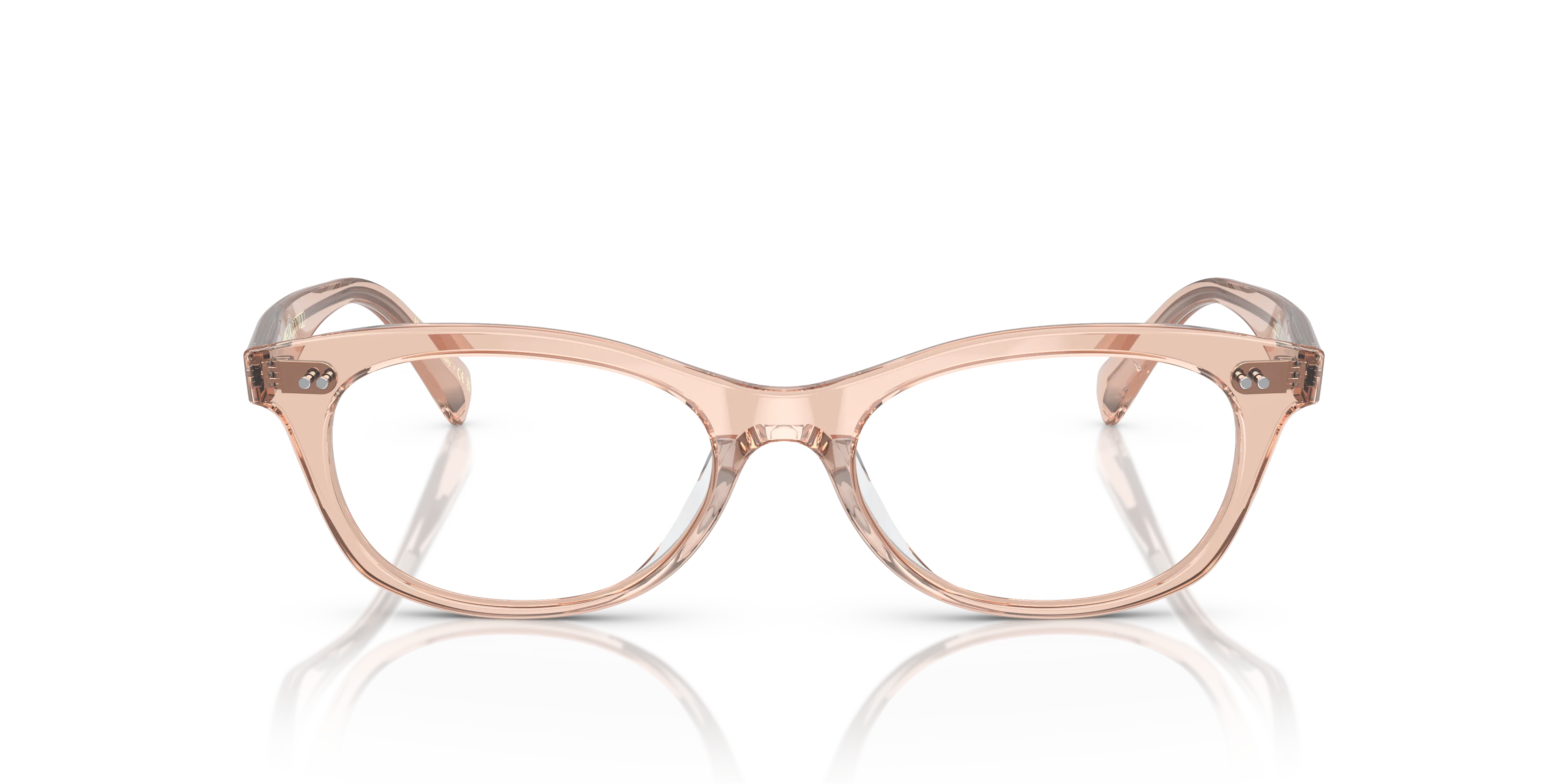 Oliver Peoples OV5503U DEZERAI 1758 Montature da vista Acetato Marrone Trasparente Squadrata Normale - immagine 3