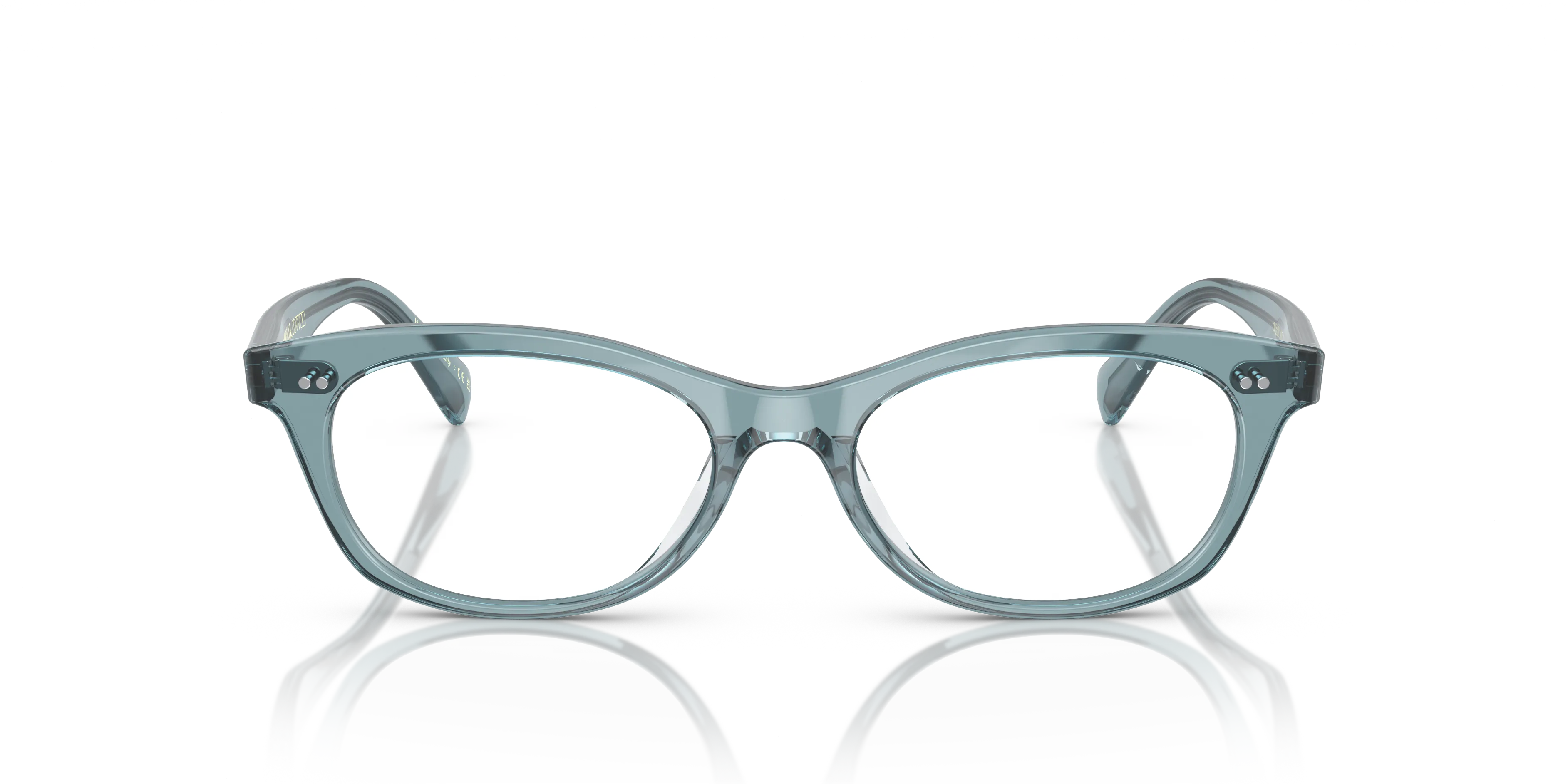 Oliver Peoples OV5503U DEZERAI 1617 Montature da vista Acetato Blu Trasparente Squadrata Normale - immagine 3