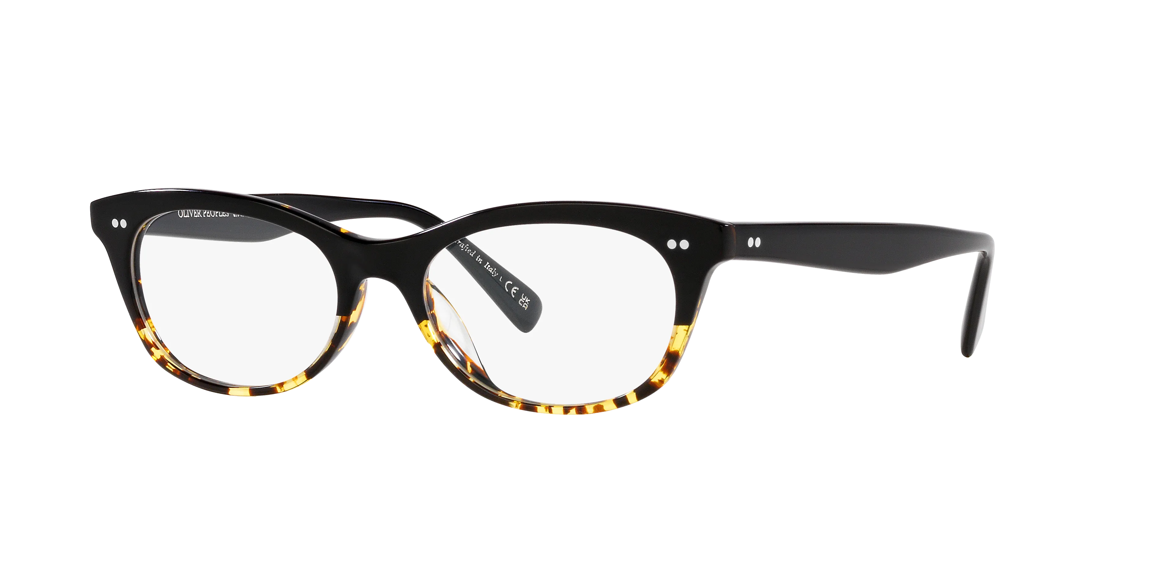 Oliver Peoples OV5503U DEZERAI 1178 Montature da vista Acetato Nero Trasparente Squadrata Normale - immagine 1