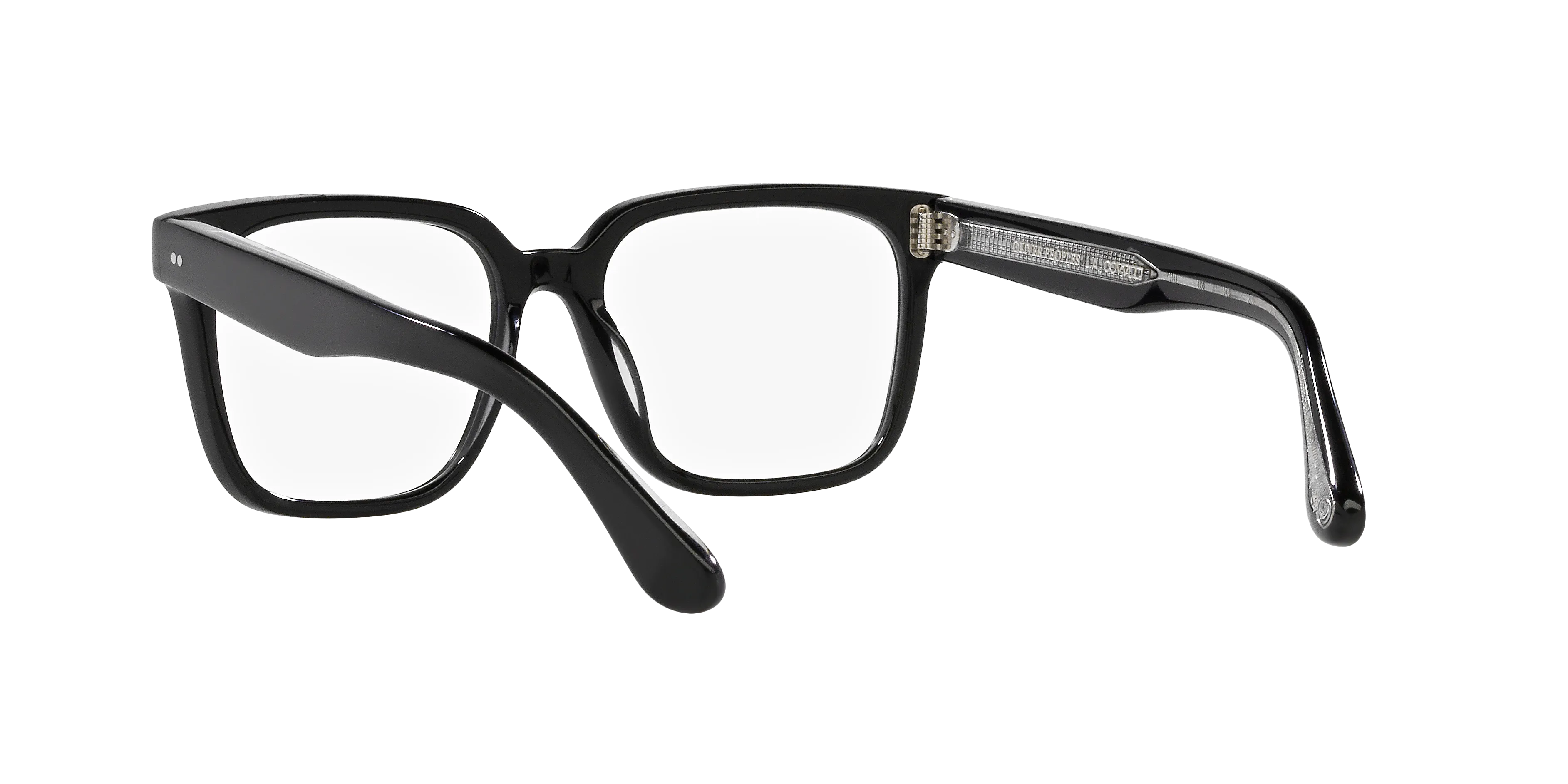 Oliver Peoples OV5502U PARCELL 1492 Montature da vista Acetato Nero Trasparente Squadrata Normale - immagine 4