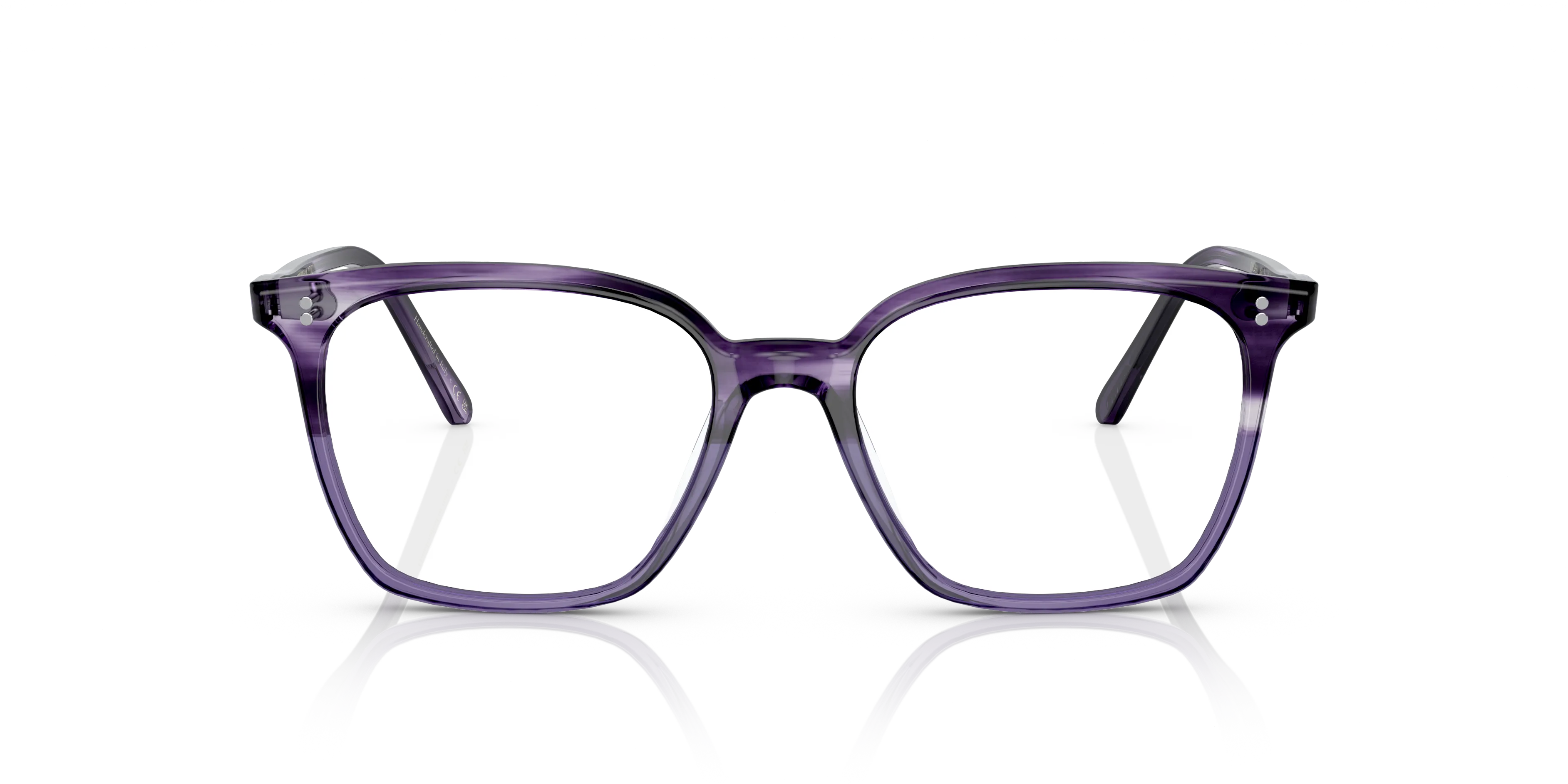 Oliver Peoples OV5488U RASEY 1682 Montature da vista Acetato Viola Trasparente Squadrata Normale - immagine 3