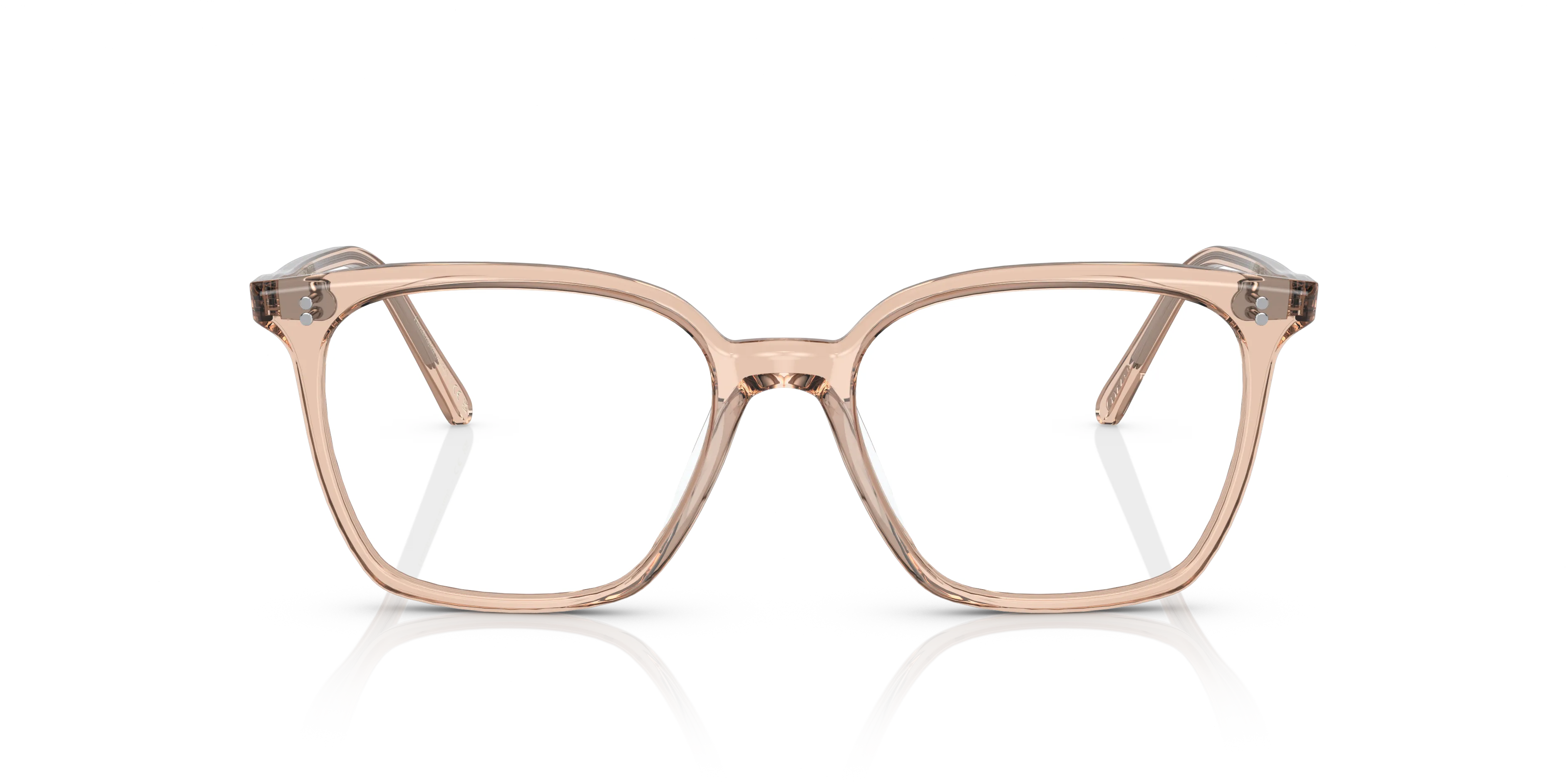 Oliver Peoples OV5488U RASEY 1471 Montature da vista Acetato Rosa Trasparente Squadrata Normale - immagine 3