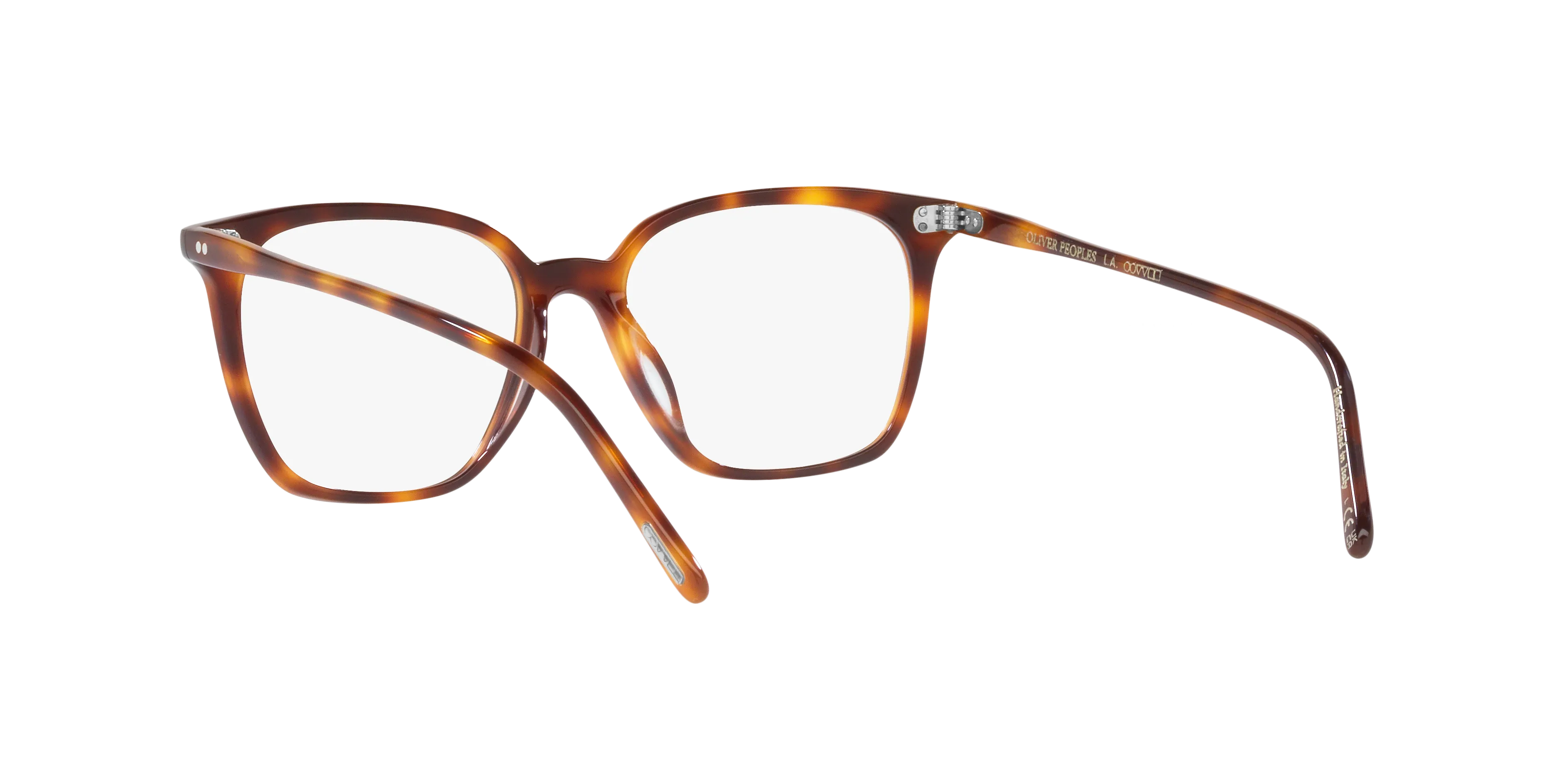 Oliver Peoples OV5488U RASEY 1007 Montature da vista Acetato Tartaruga Trasparente Squadrata Normale - immagine 4