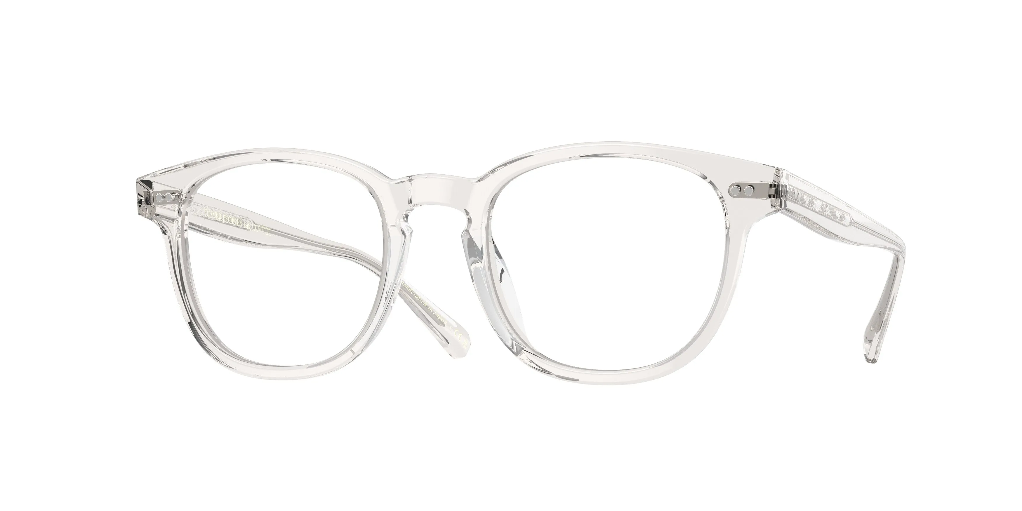 Oliver Peoples OV5480U KISHO 1757 Montature da vista Acetato Grigio Trasparente Pillow Normale - immagine 1