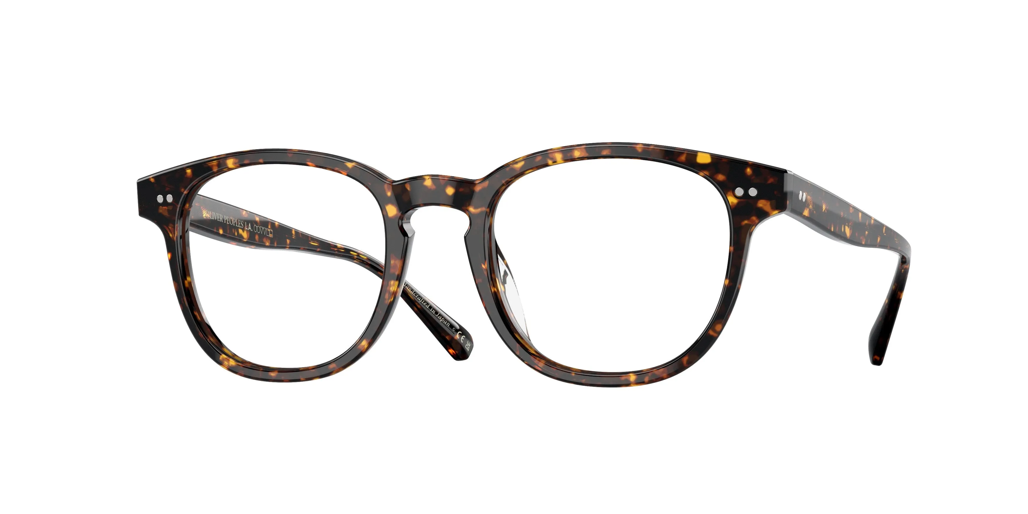 Oliver Peoples OV5480U KISHO 1741 Montature da vista Acetato Tartaruga Trasparente Pillow Normale - immagine 1