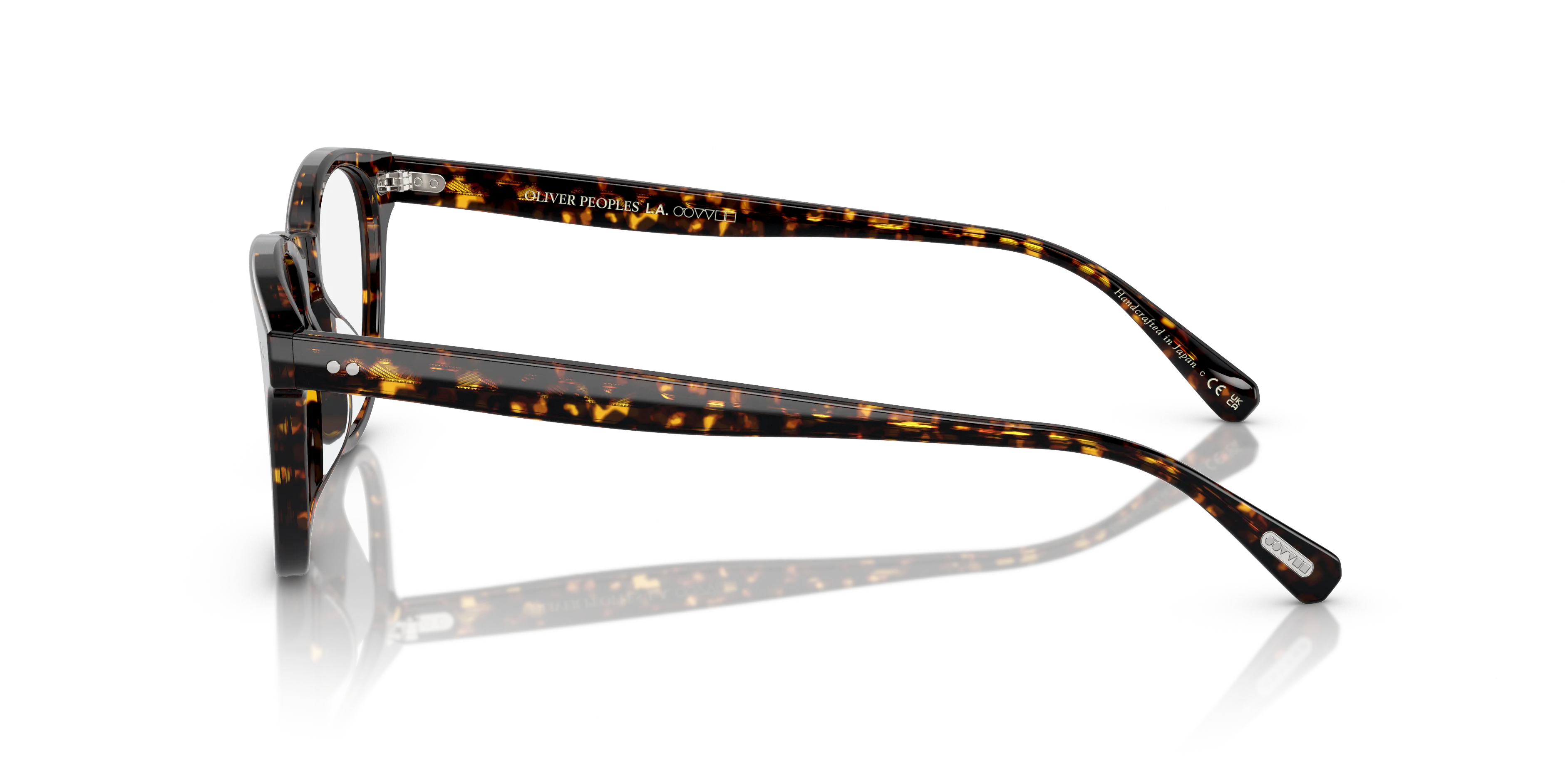 Oliver Peoples OV5480U KISHO 1741 Montature da vista Acetato Tartaruga Trasparente Pillow Normale - immagine 4