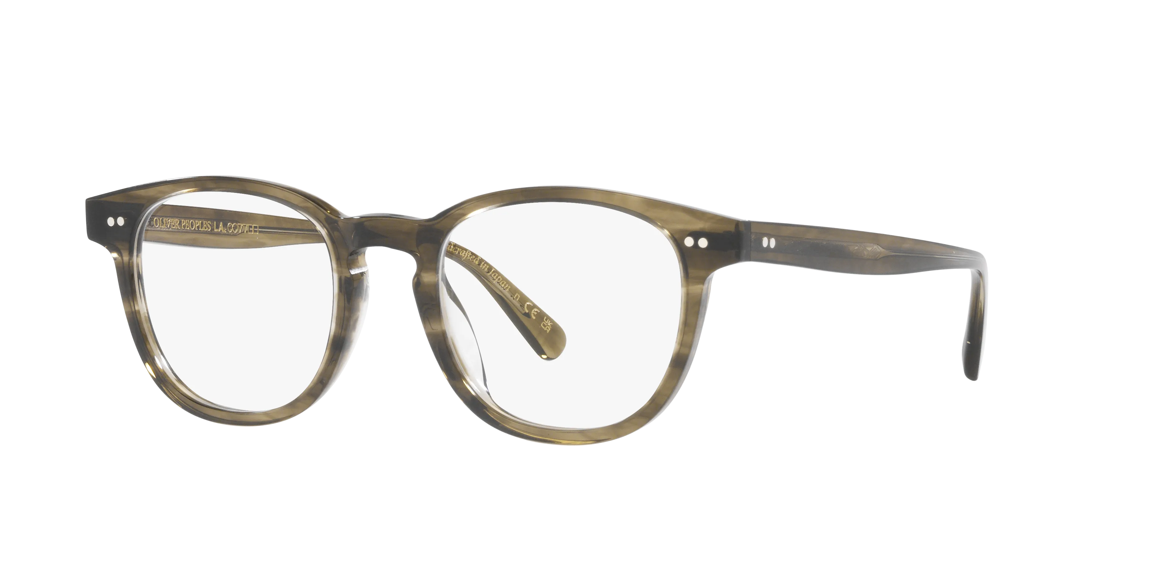 Oliver Peoples OV5480U KISHO 1735 Montature da vista Acetato Verde Trasparente Pillow Normale - immagine 1