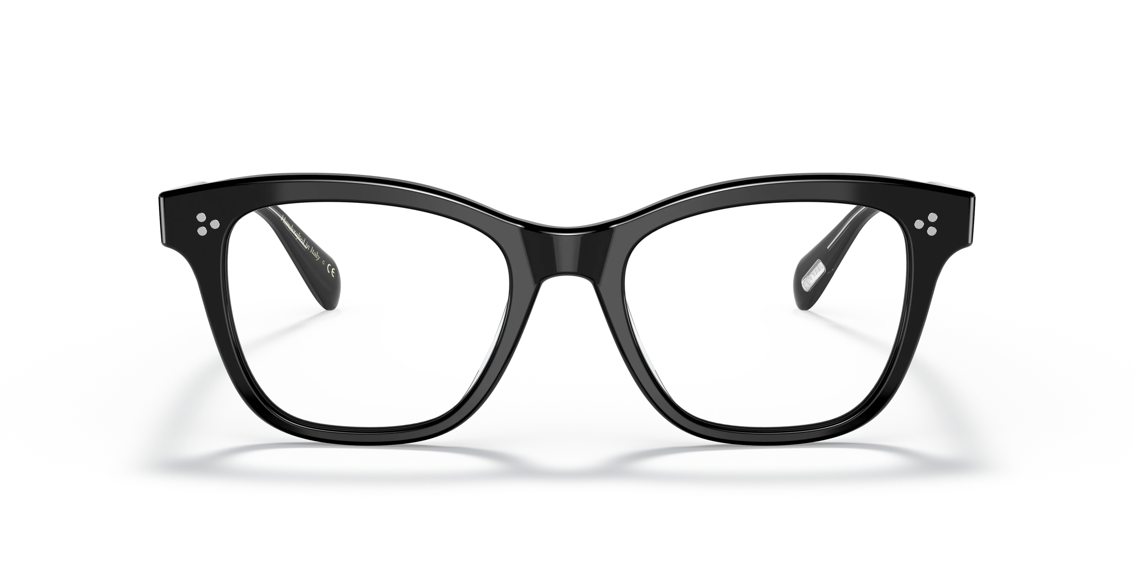 Oliver Peoples OV5474U AHMYA 1492 Montature da vista Acetato Nero Trasparente Pillow Normale - immagine 3