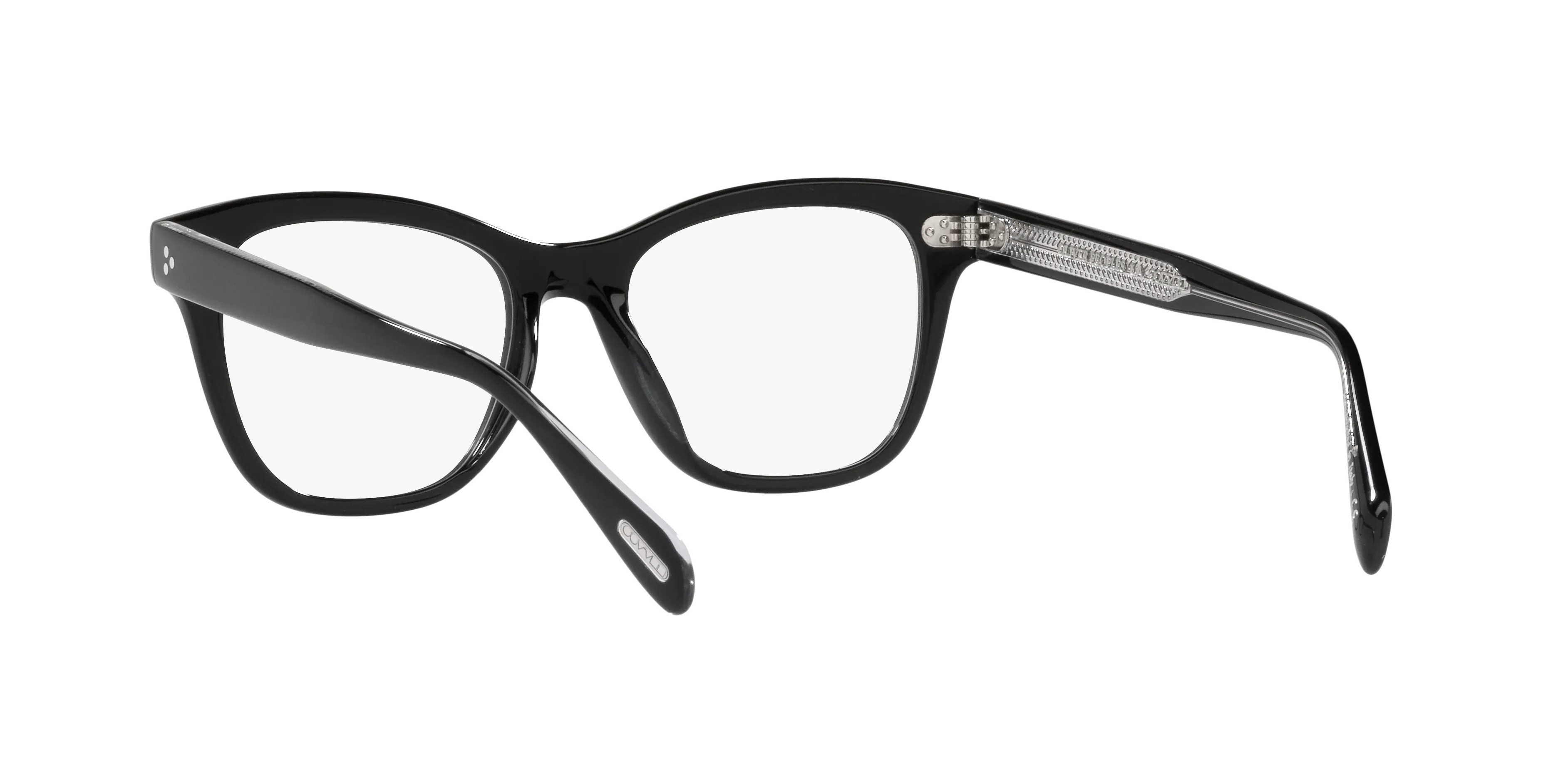 Oliver Peoples OV5474U AHMYA 1492 Montature da vista Acetato Nero Trasparente Pillow Normale - immagine 4