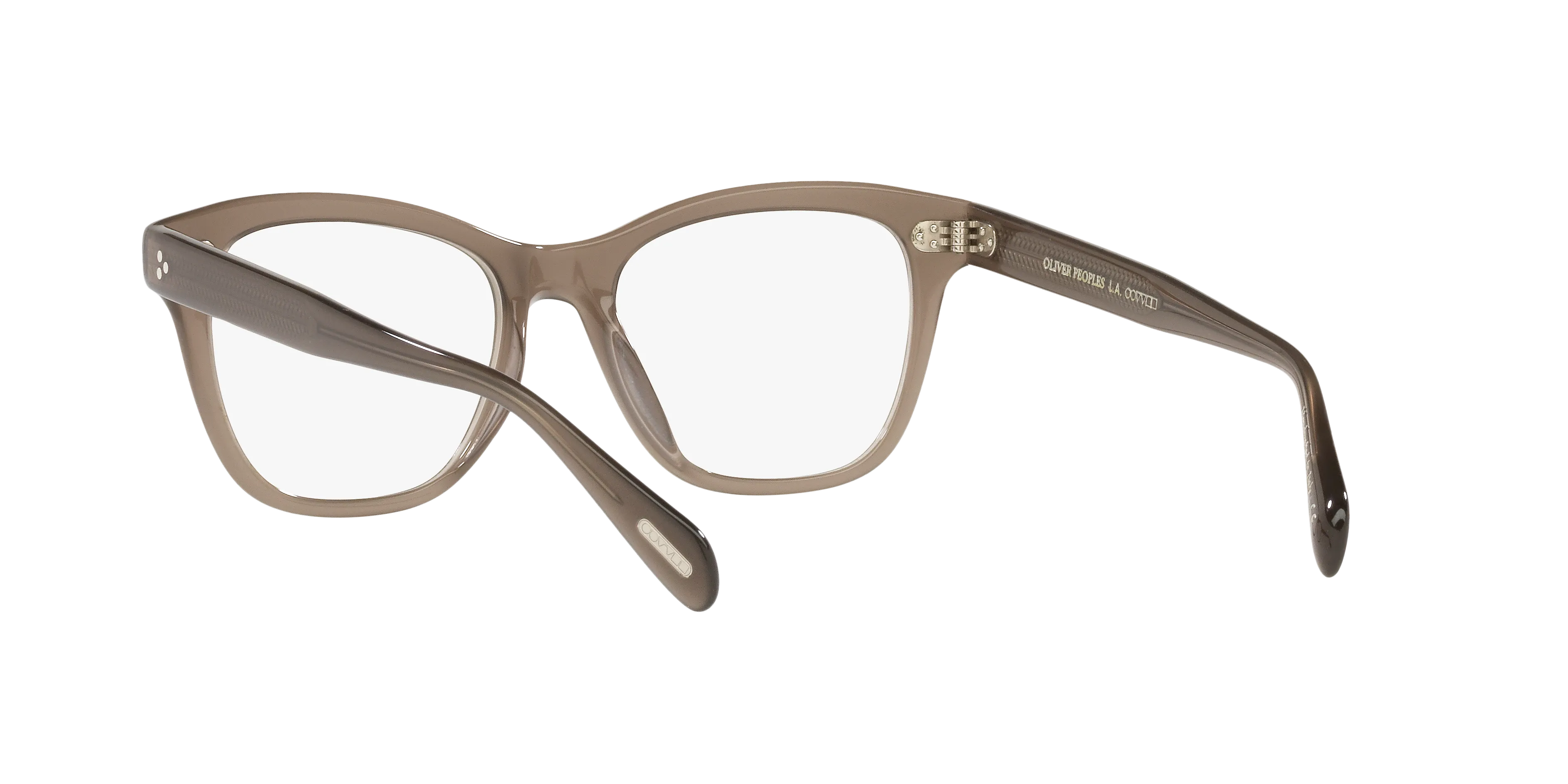 Oliver Peoples OV5474U AHMYA 1473 Montature da vista Acetato Marrone Trasparente Pillow Normale - immagine 4