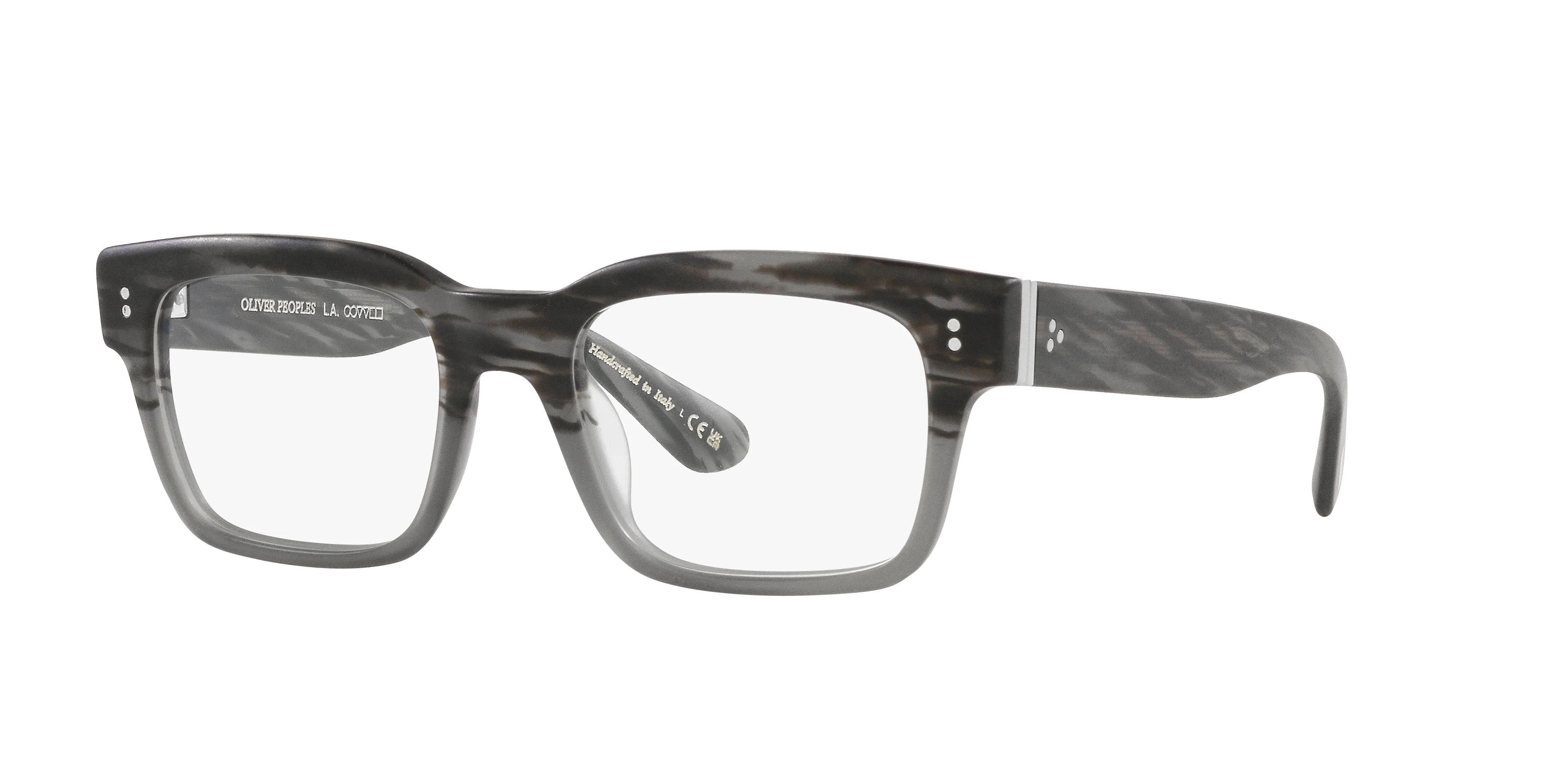 Oliver Peoples OV5470U HOLLINS 1124 Montature da vista Acetato Grigio Trasparente Squadrata Normale - immagine 1