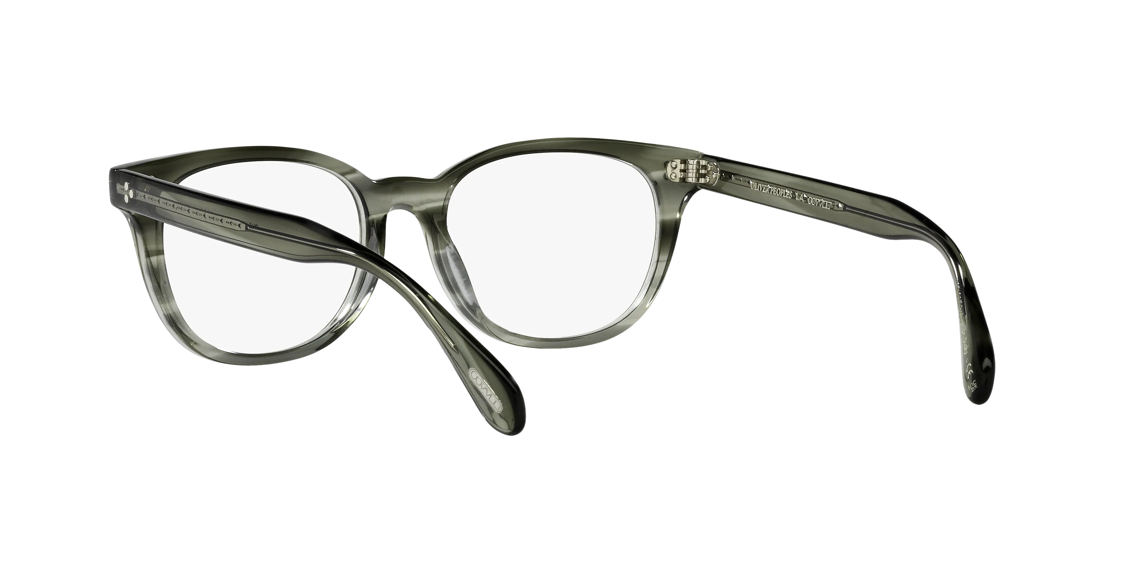 Oliver Peoples OV5457U HILDIE 1705 Montature da vista Acetato Verde Trasparente Pillow Normale - immagine 4