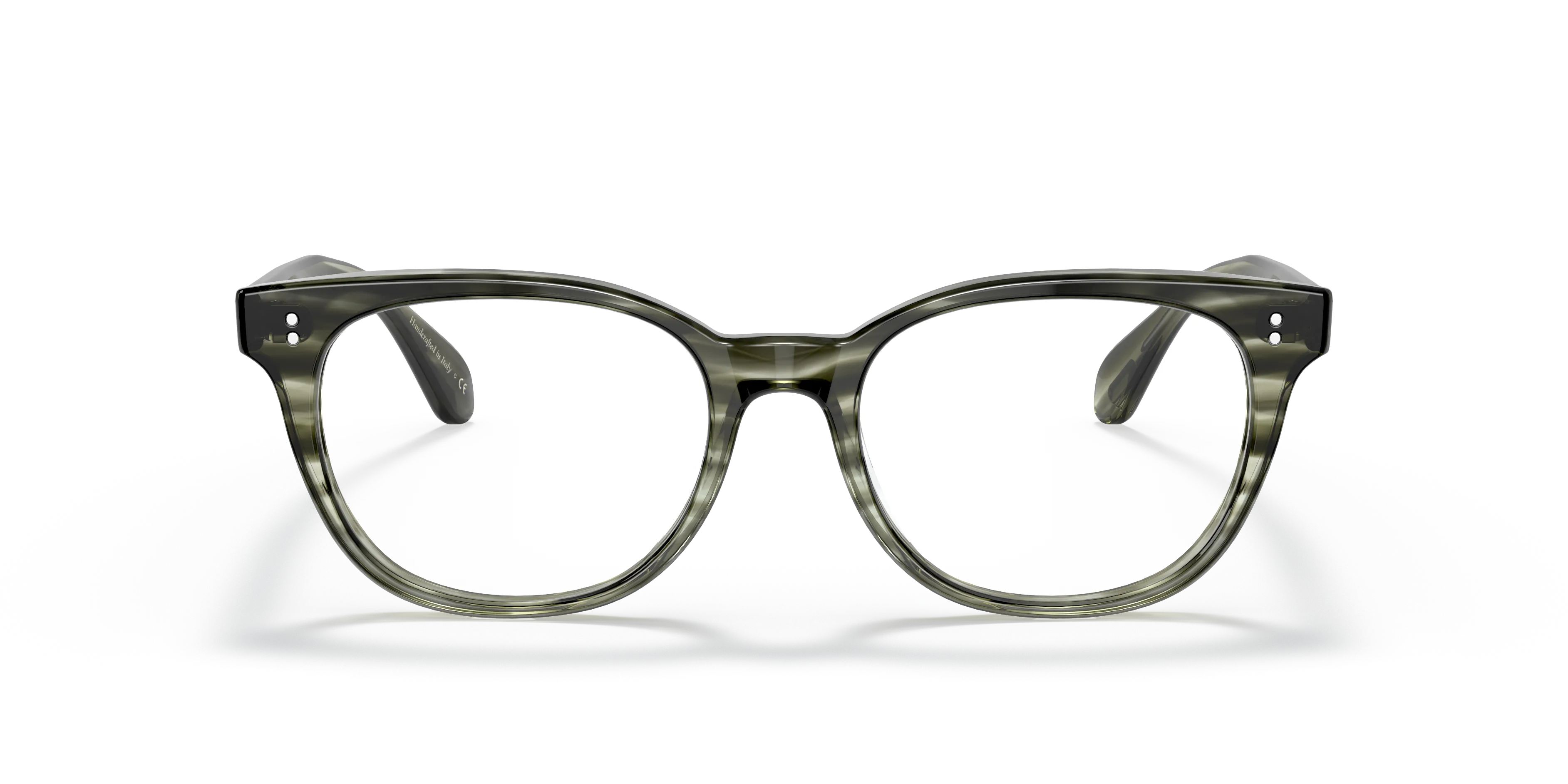 Oliver Peoples OV5457U HILDIE 1705 Montature da vista Acetato Verde Trasparente Pillow Normale - immagine 3
