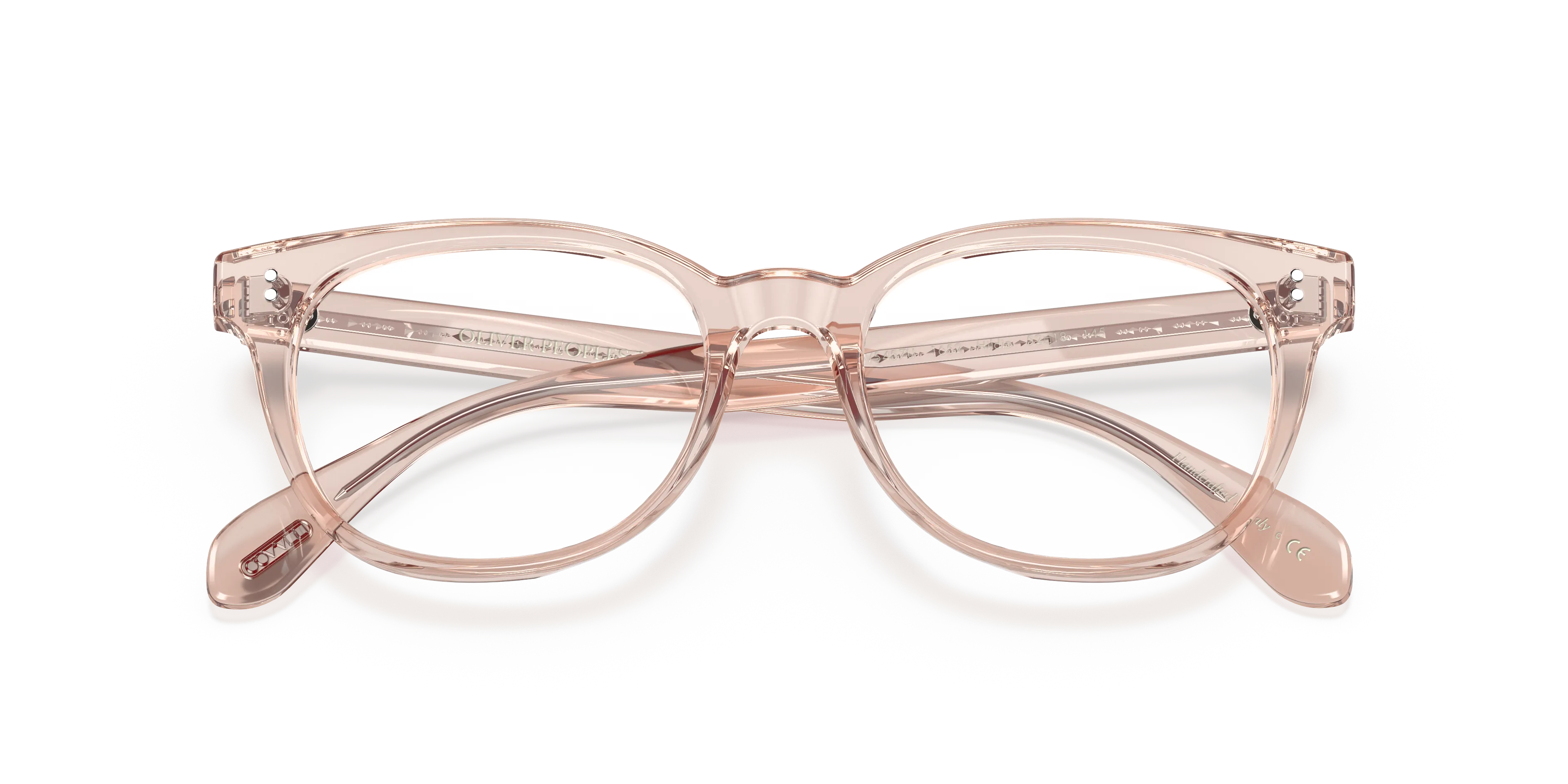 Oliver Peoples OV5457U HILDIE 1652 Montature da vista Acetato Blu Trasparente Pillow Normale - immagine 2