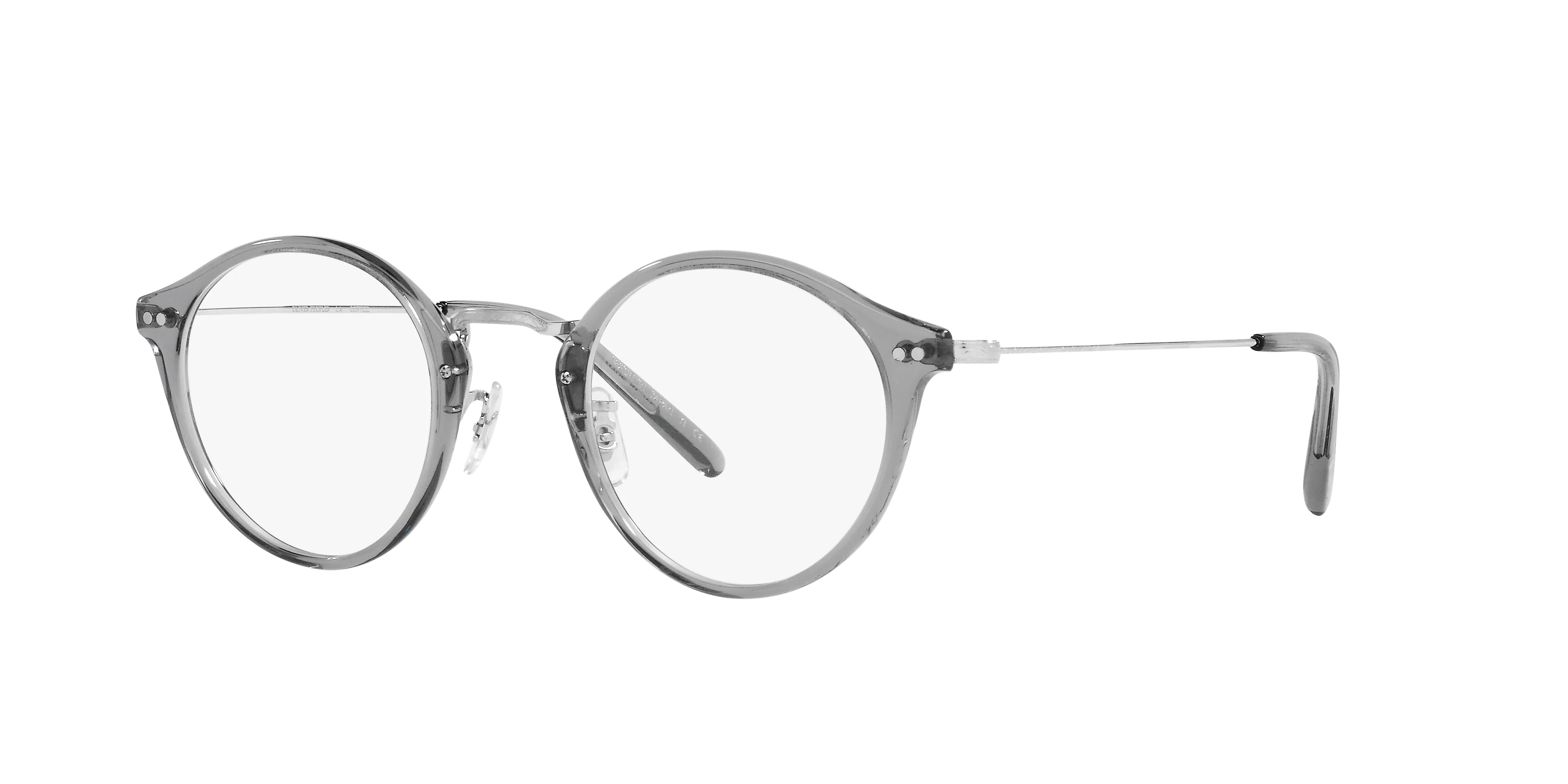 Oliver Peoples OV5448T DONAIRE 1132 Montature da vista Acetato Grigio Trasparente Rotonda Normale - immagine 1