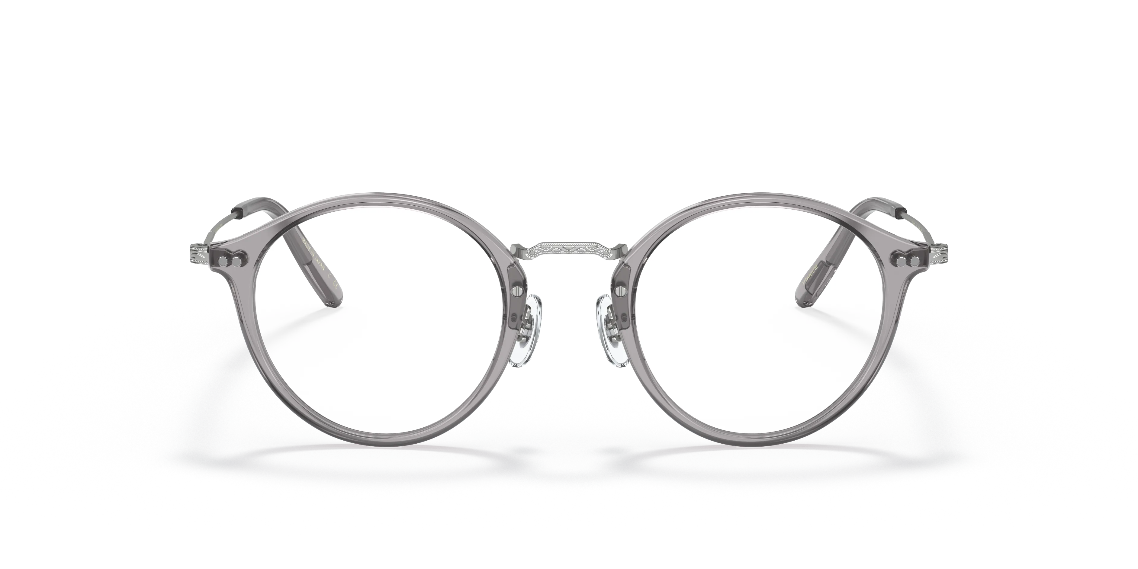 Oliver Peoples OV5448T DONAIRE 1132 Montature da vista Acetato Grigio Trasparente Rotonda Normale - immagine 3