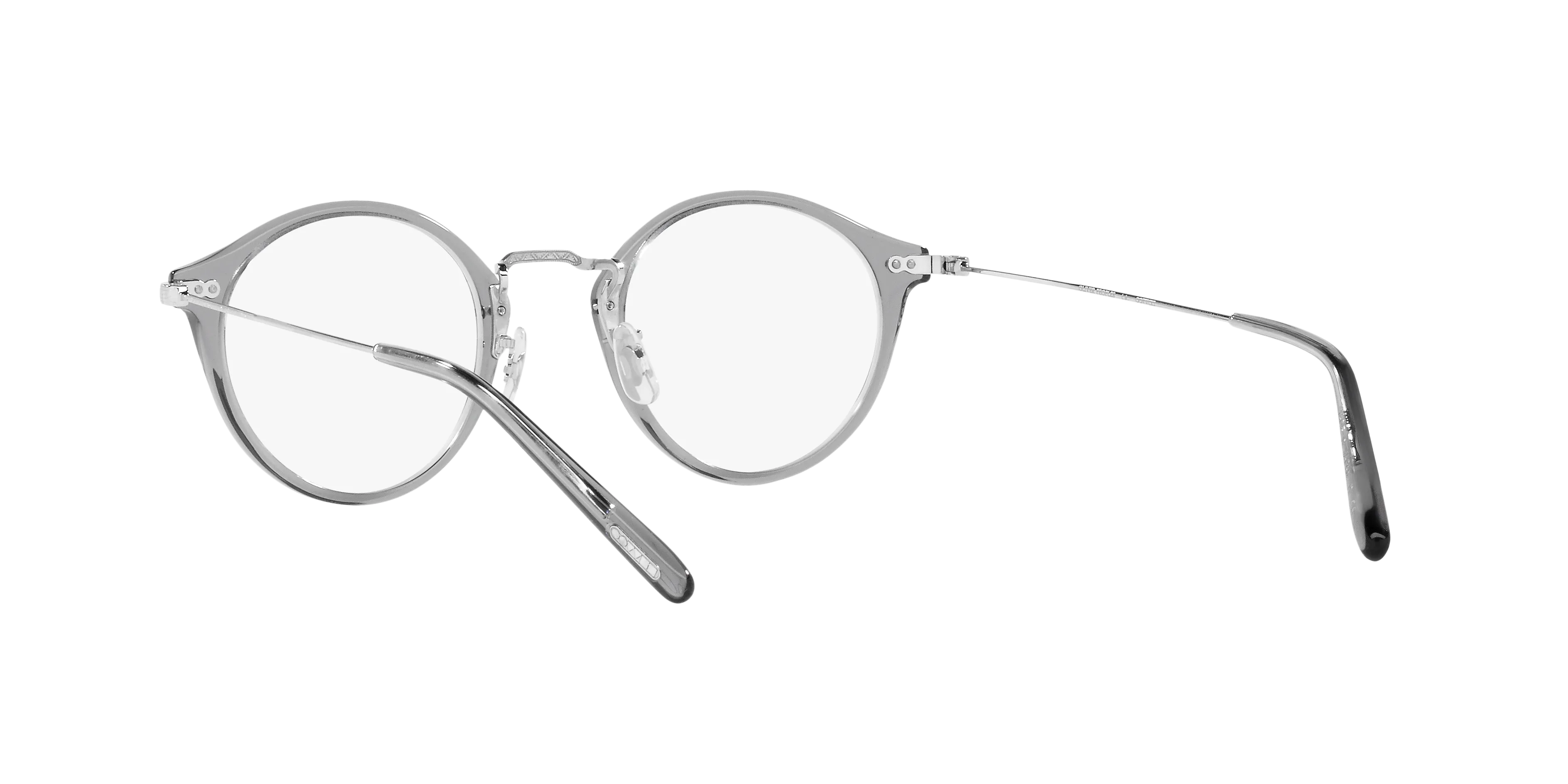 Oliver Peoples OV5448T DONAIRE 1132 Montature da vista Acetato Grigio Trasparente Rotonda Normale - immagine 4
