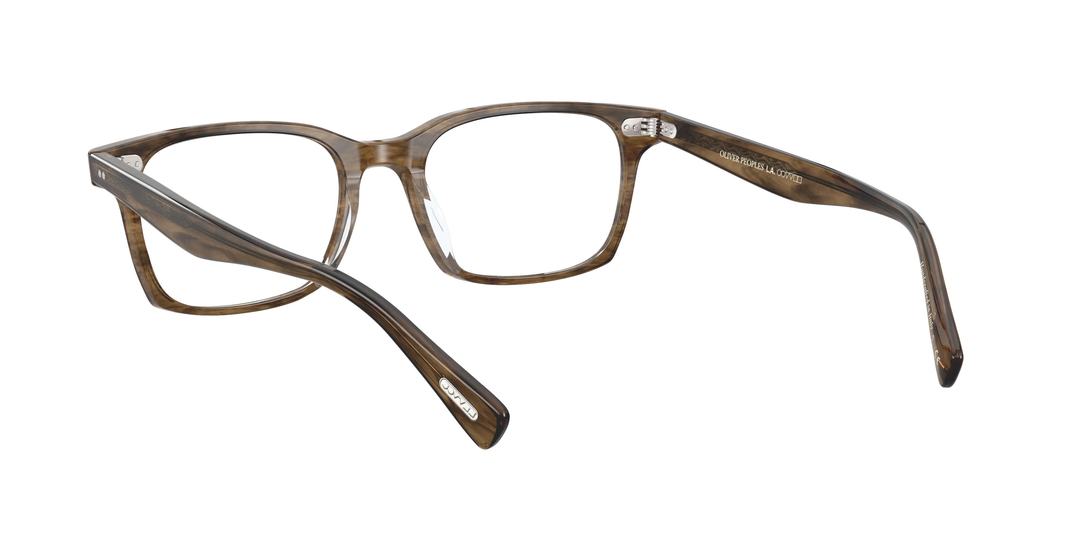 Oliver Peoples OV5446U NISEN 1689 Montature da vista Acetato Marrone Trasparente Squadrata Normale - immagine 4