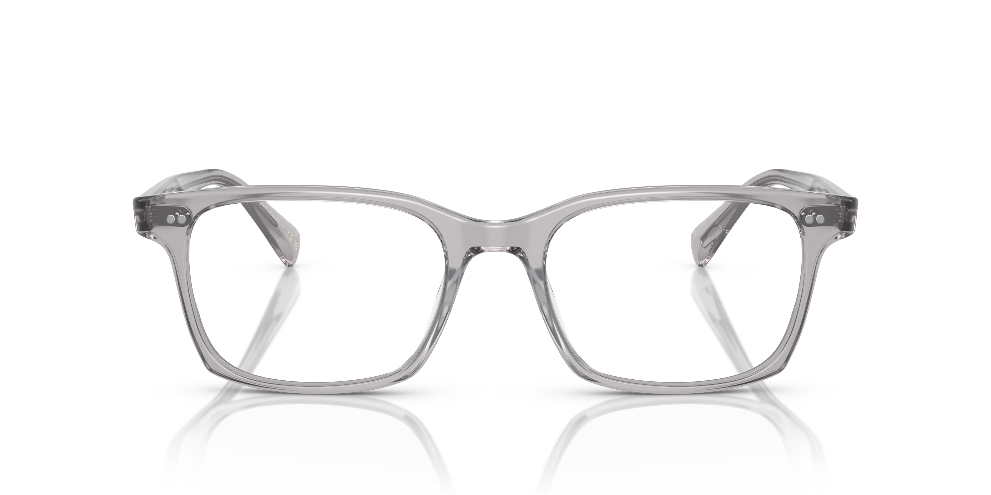 Oliver Peoples OV5446U NISEN 1132 Montature da vista Acetato Grigio Trasparente Squadrata Normale - immagine 3
