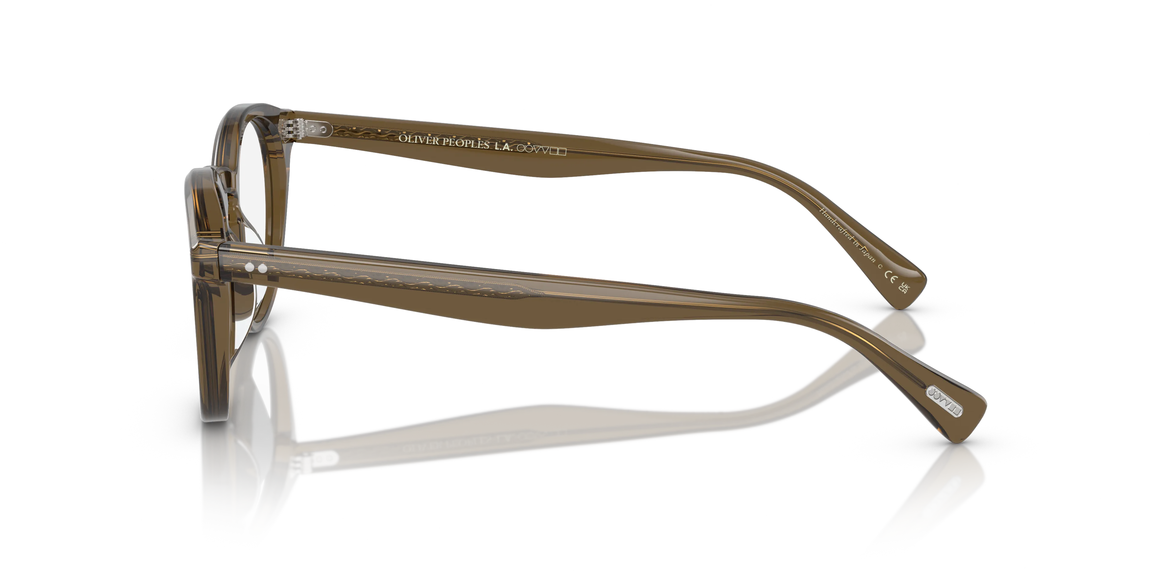 Oliver Peoples OV5459U ROMARE 1784 Montature da vista Acetato Verde Trasparente Pantos Normale - immagine 4