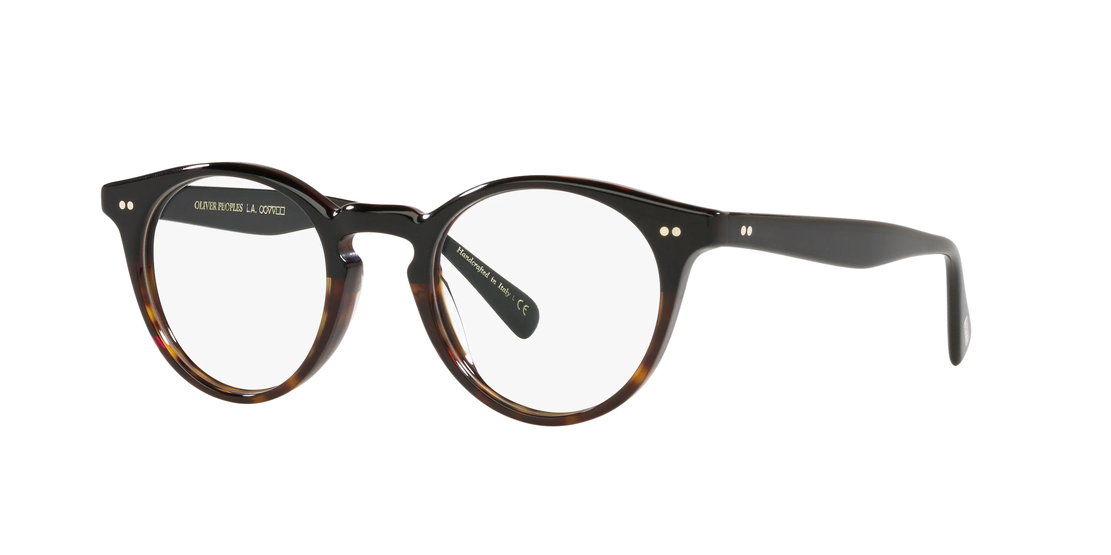 Oliver Peoples OV5459U ROMARE 1722 Montature da vista Acetato Nero Trasparente Pantos Normale - immagine 1