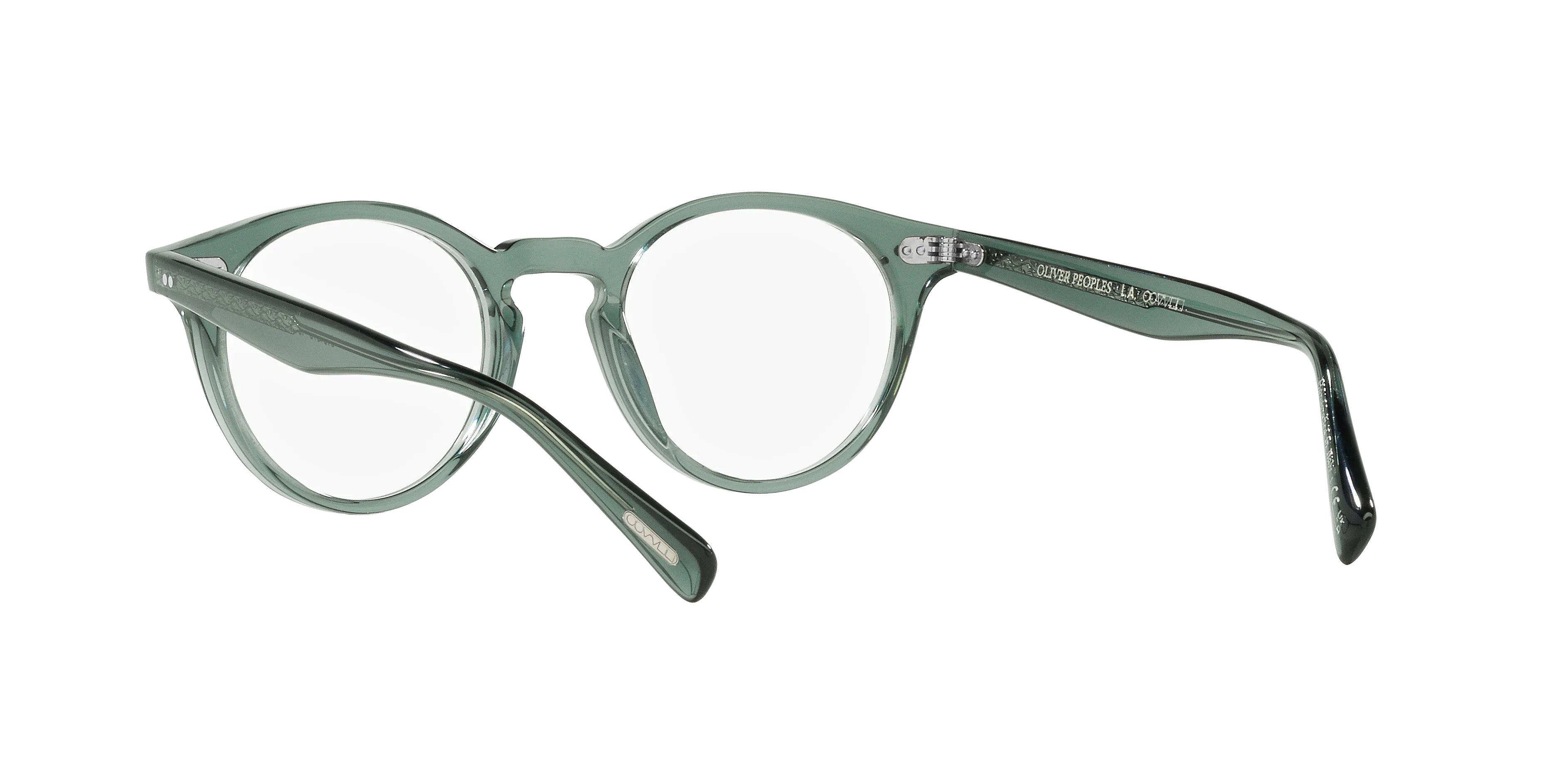 Oliver Peoples OV5459U ROMARE 1547 Montature da vista Acetato Verde Trasparente Pantos Normale - immagine 4