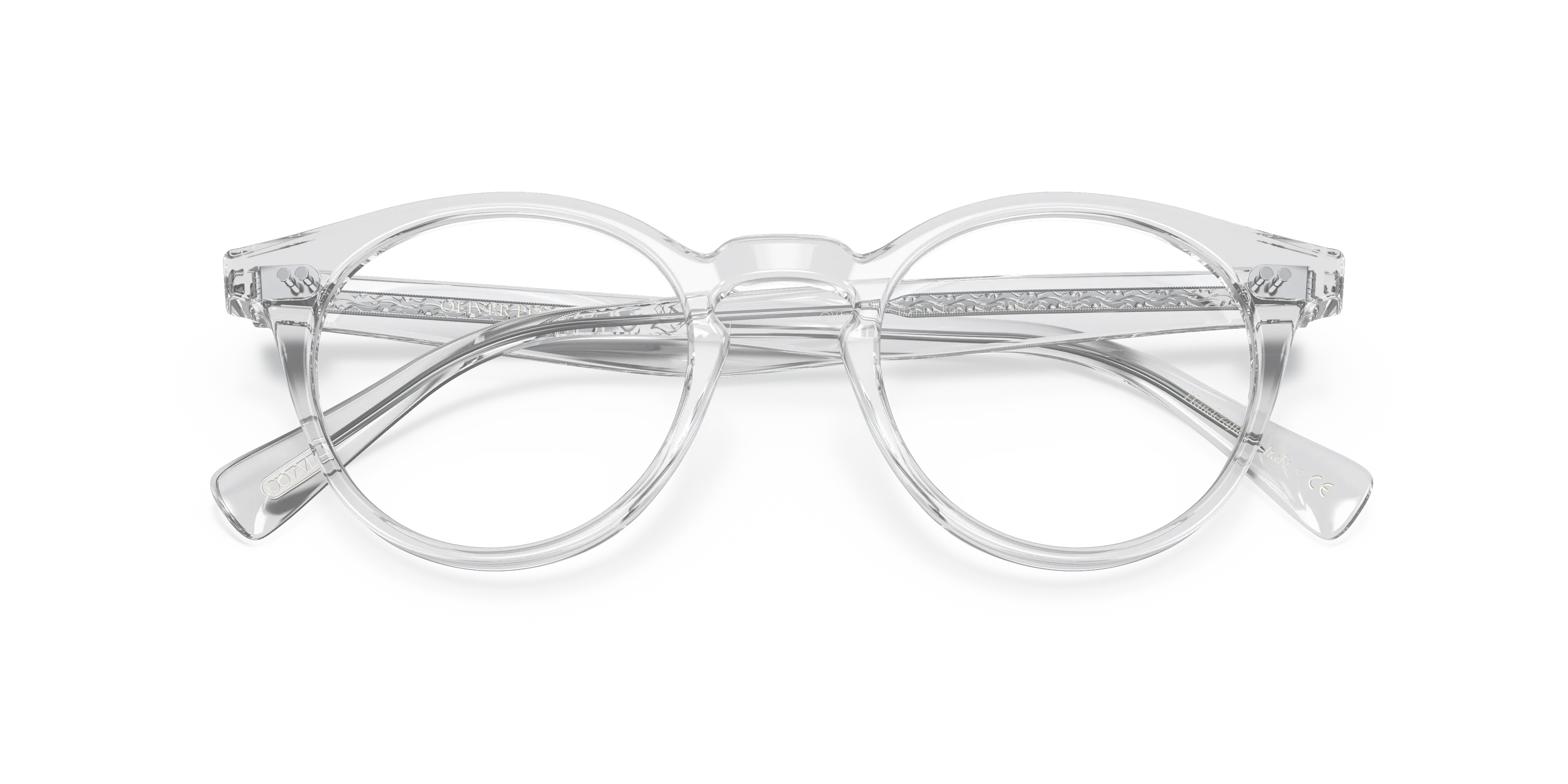 Oliver Peoples OV5459U ROMARE 1011 Montature da vista Acetato Trasparente Trasparente Pantos Normale - immagine 2