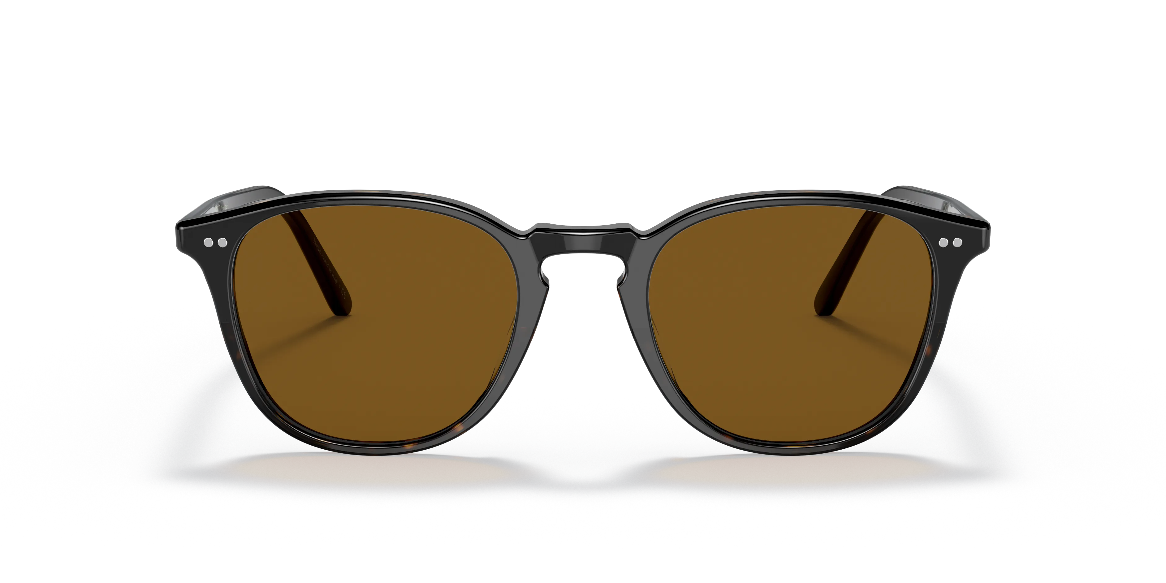 Oliver Peoples OV5414SU FORMAN L.A 172283 Occhiali da sole Acetato Nero Marrone Squadrata Polarizzata - immagine 3