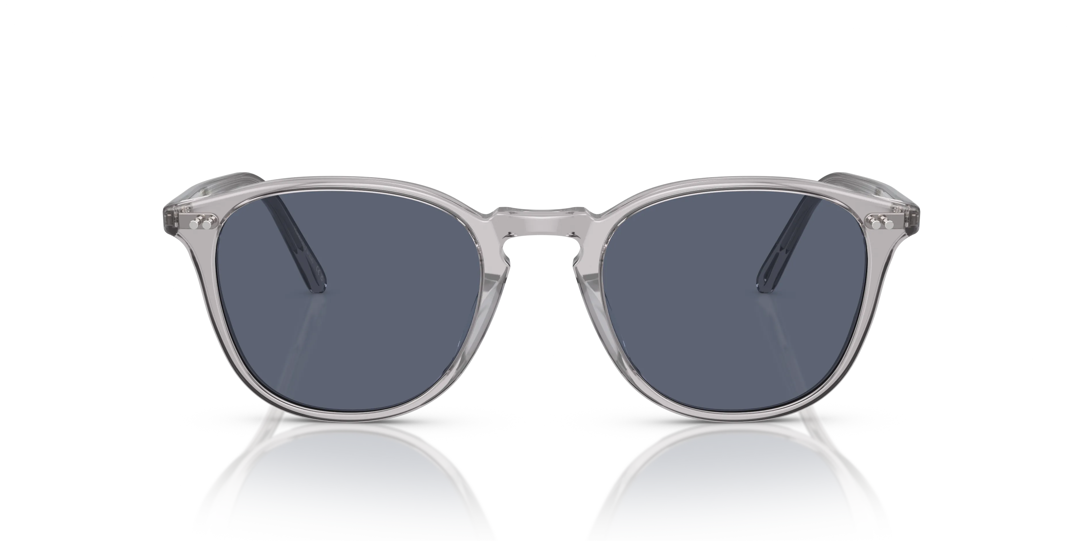 Oliver Peoples OV5414SU FORMAN L.A 11322V Occhiali da sole Acetato Grigio Blu Squadrata Polarizzata - immagine 3