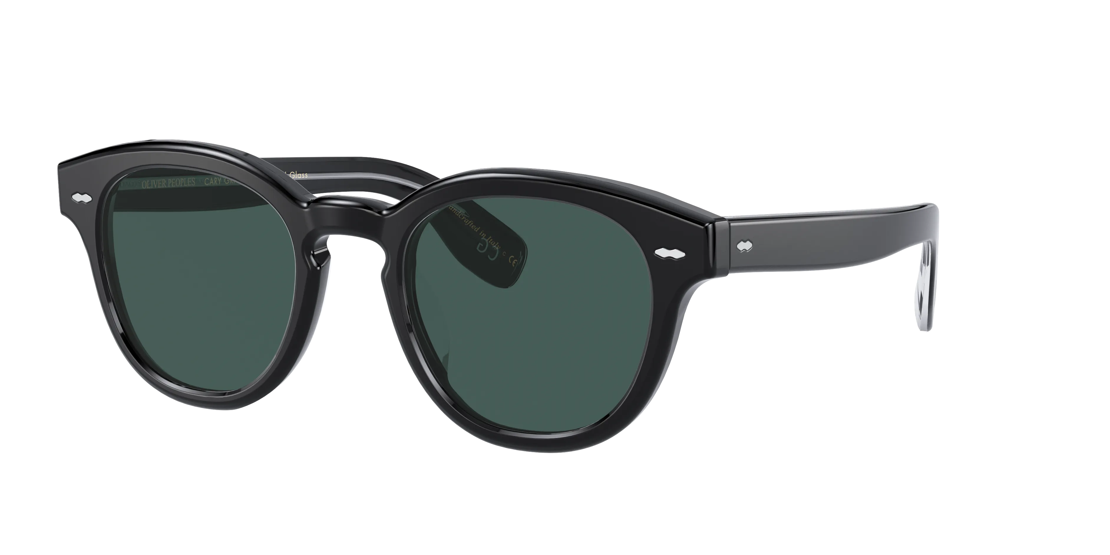 Oliver Peoples OV5413SU CARY GRANT SUN 14923R Occhiali da sole Acetato Nero Blu Pantos Polarizzata - immagine 1