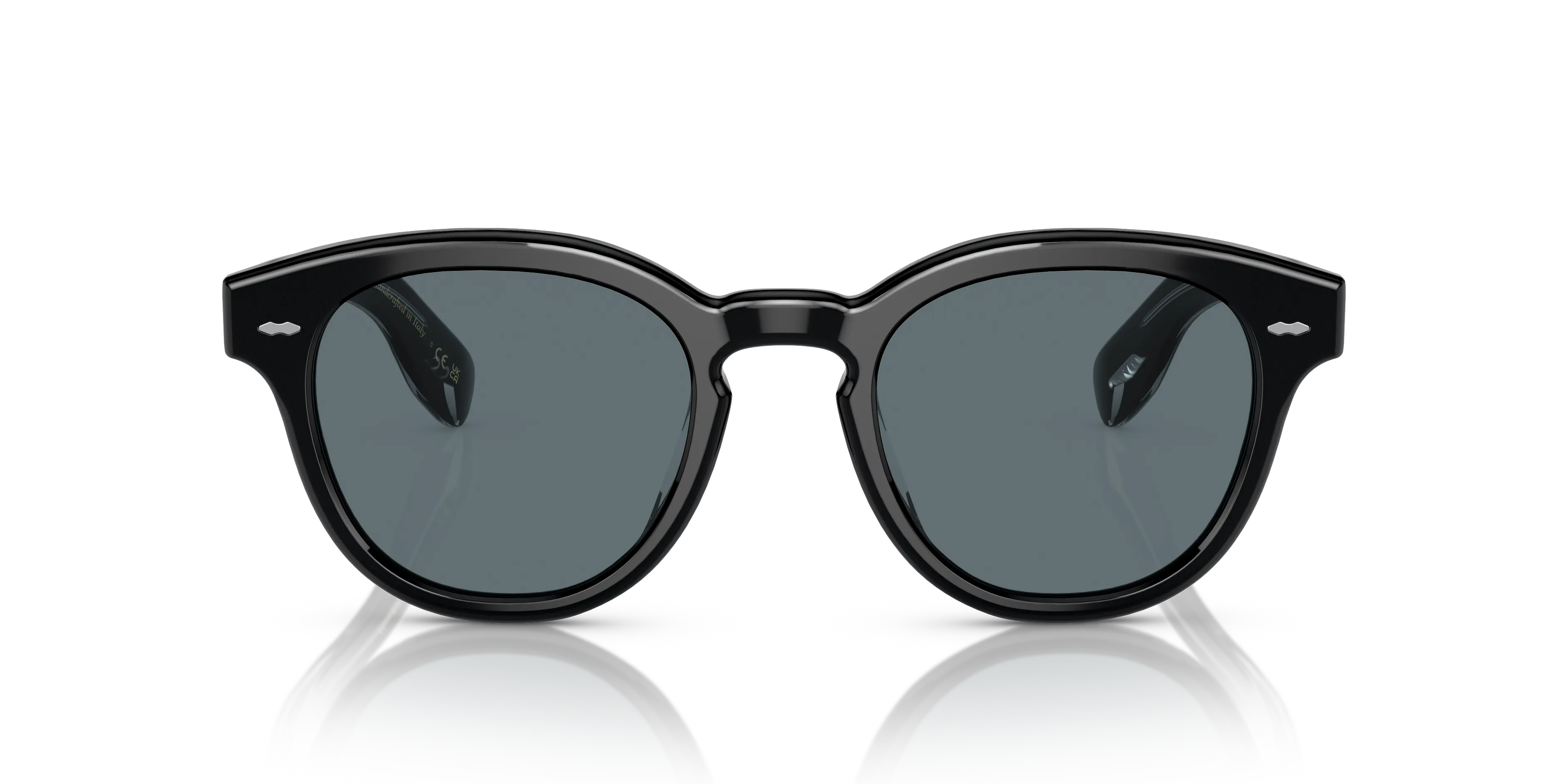 Oliver Peoples OV5413SU CARY GRANT SUN 14923R Occhiali da sole Acetato Nero Blu Pantos Polarizzata - immagine 3
