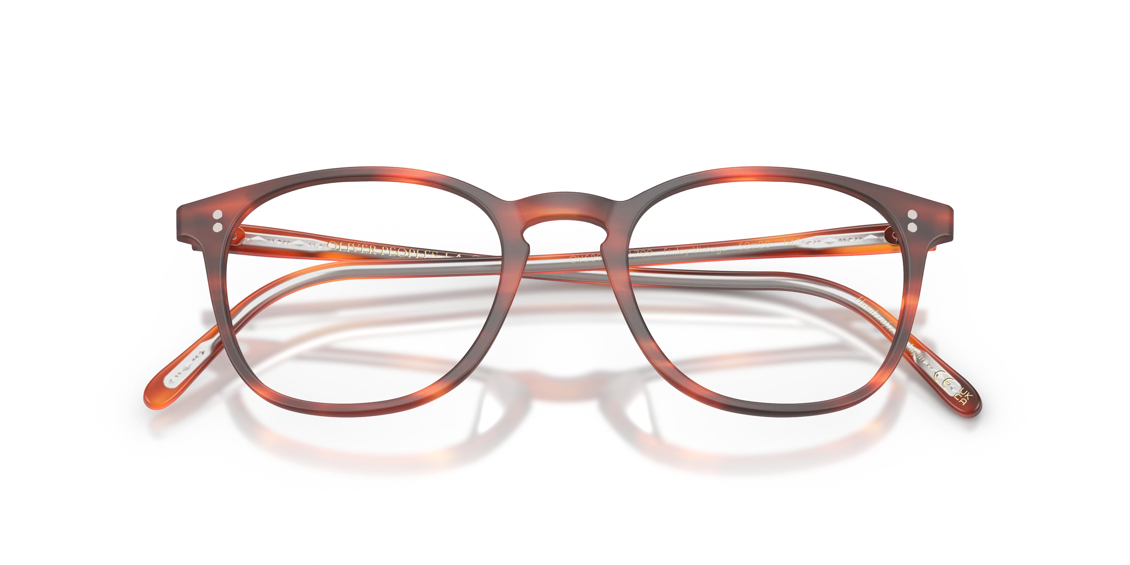 Oliver Peoples OV5397U FINLEY VINTAGE 1799 Montature da vista Acetato Tartaruga Trasparente Squadrata Normale - immagine 2
