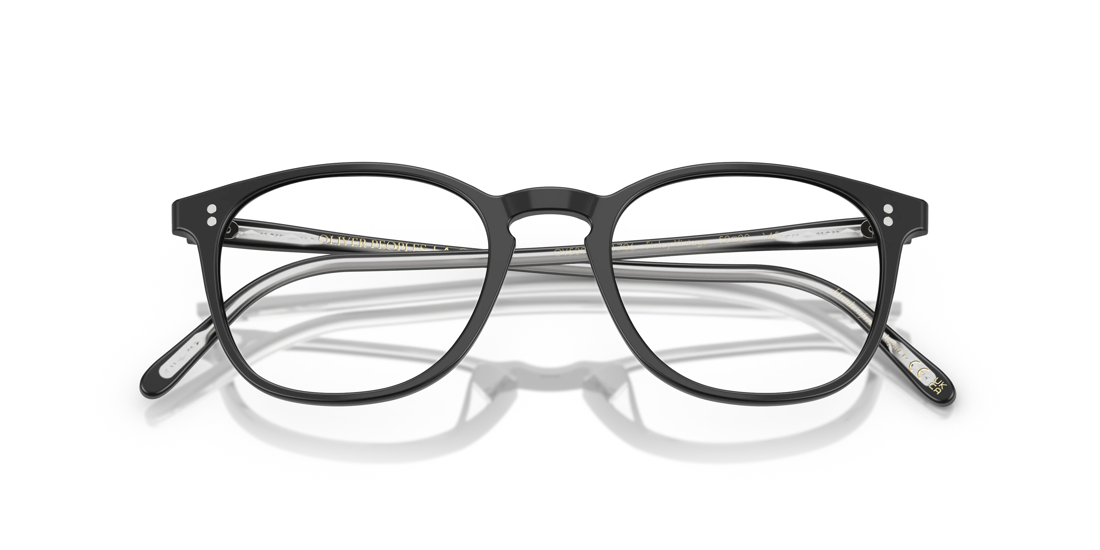 Oliver Peoples OV5397U FINLEY VINTAGE 1796 Montature da vista Acetato Nero Trasparente Squadrata Normale - immagine 2