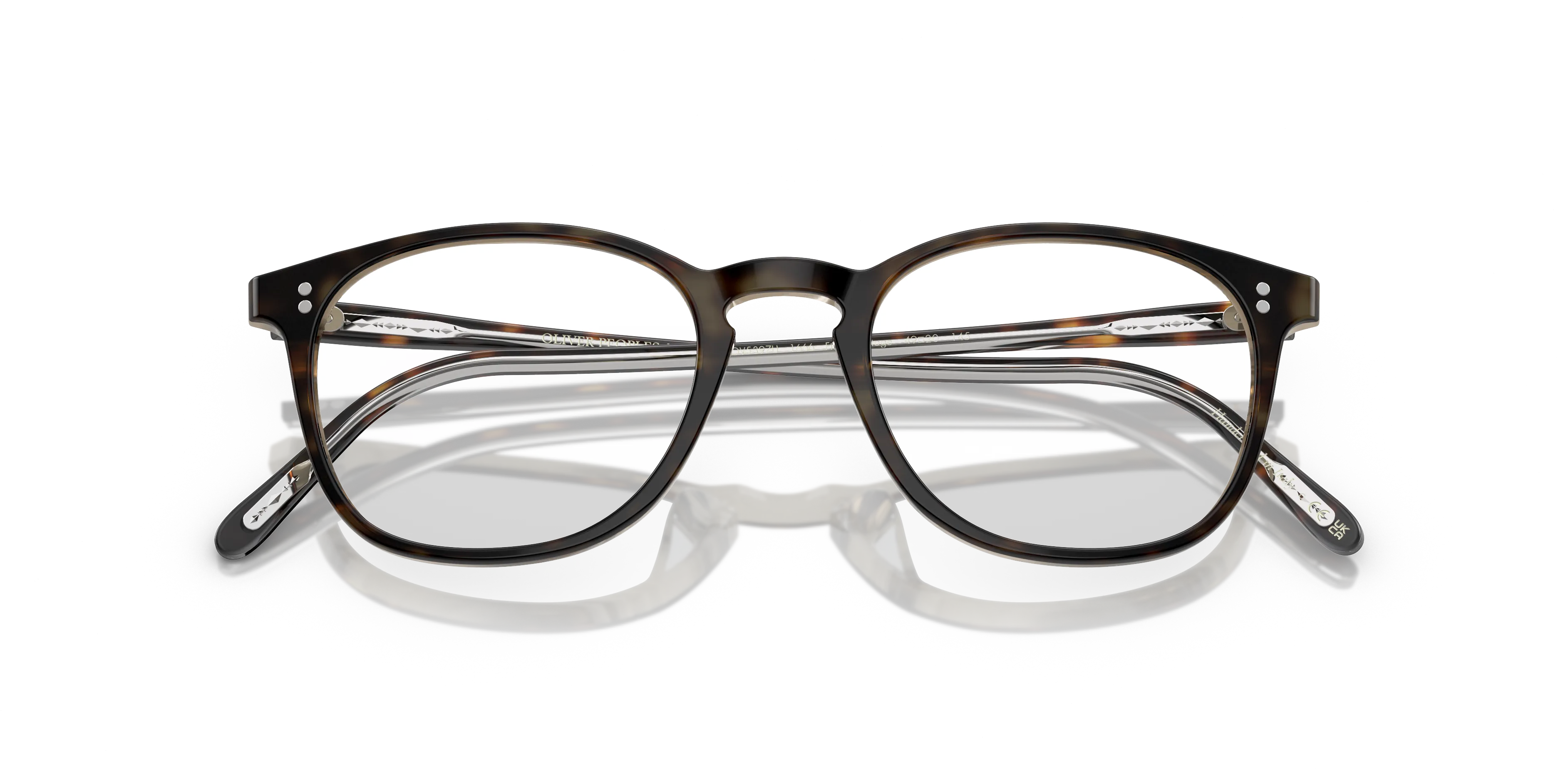 Oliver Peoples OV5397U FINLEY VINTAGE 1666 Montature da vista Acetato Tartaruga Trasparente Squadrata Normale - immagine 2
