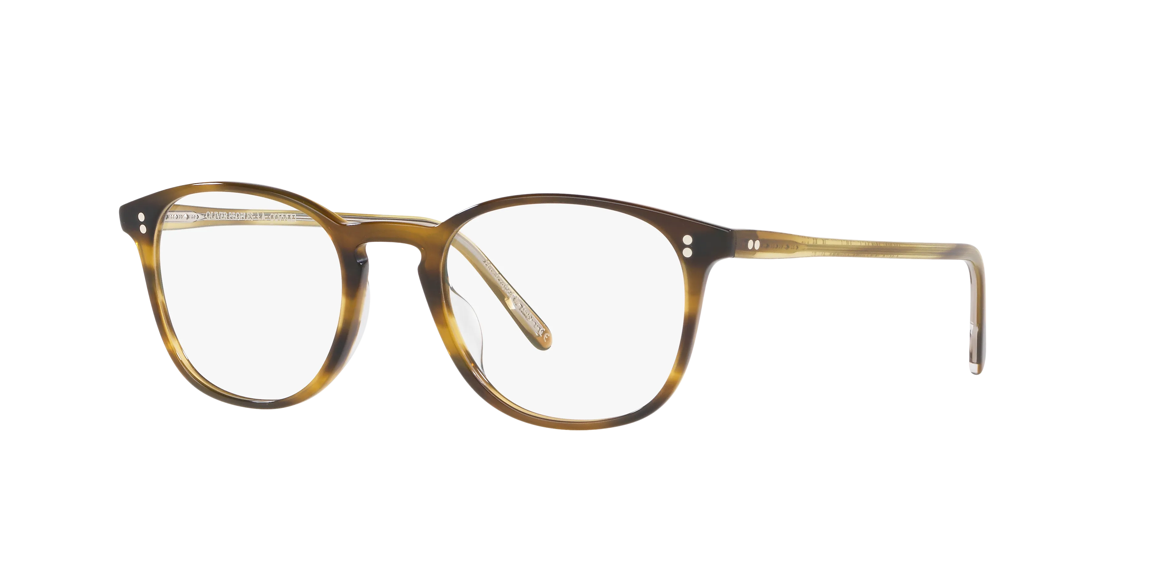 Oliver Peoples OV5397U FINLEY VINTAGE 1318 Montature da vista Acetato Marrone Trasparente Squadrata Normale - immagine 1