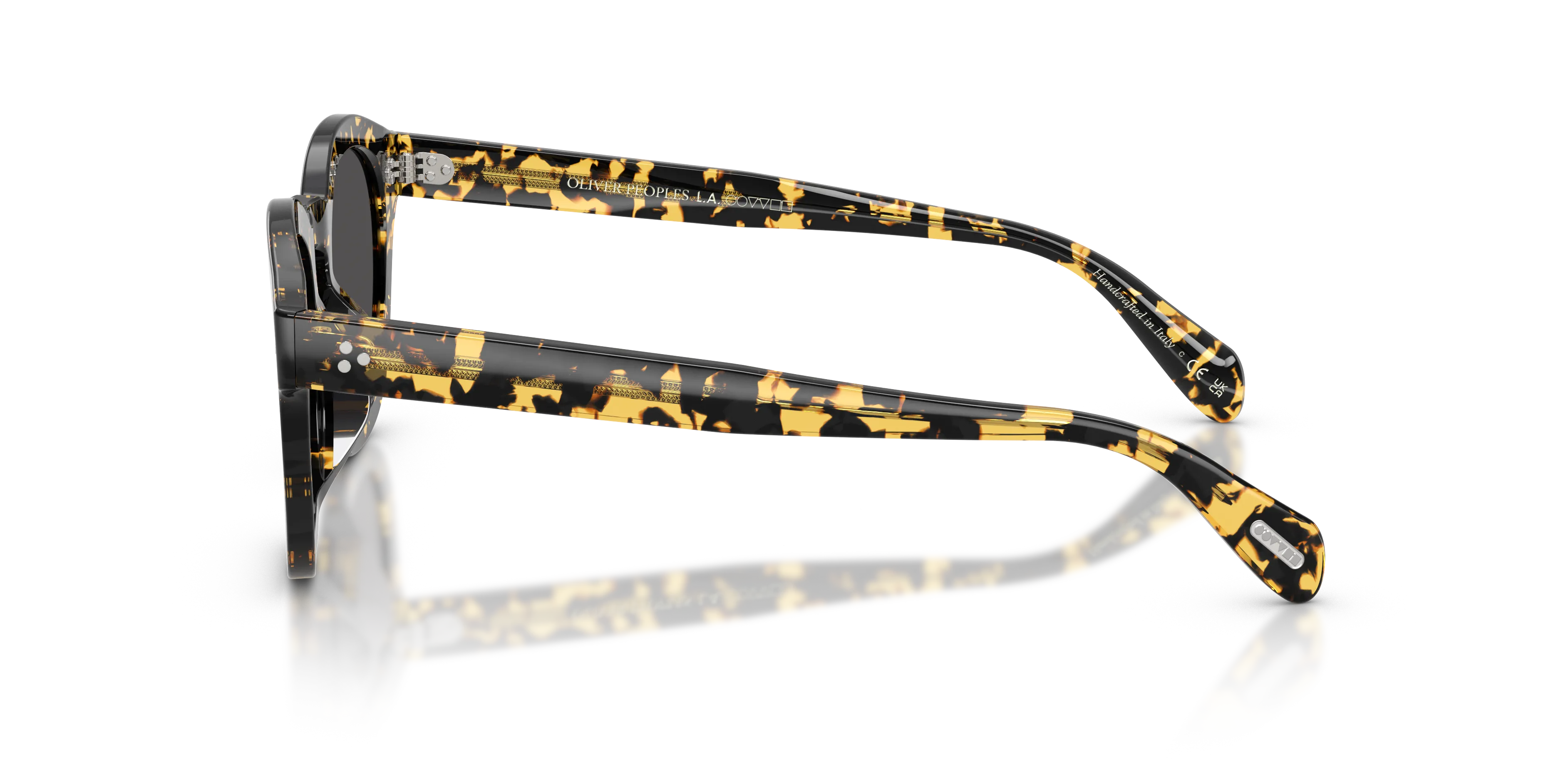 Oliver Peoples OV5382SU BOUDREAU L.A 177887 Occhiali da sole Acetato Tartaruga Grigio Squadrata Normale - immagine 4