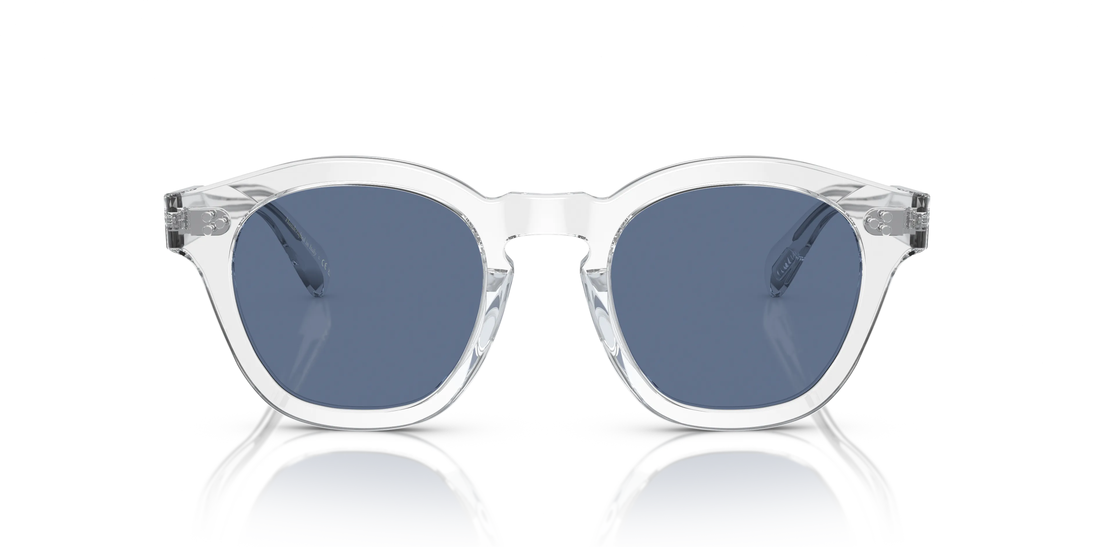 Oliver Peoples OV5382SU BOUDREAU L.A 110180 Occhiali da sole Acetato Trasparente Blu Squadrata Normale - immagine 3