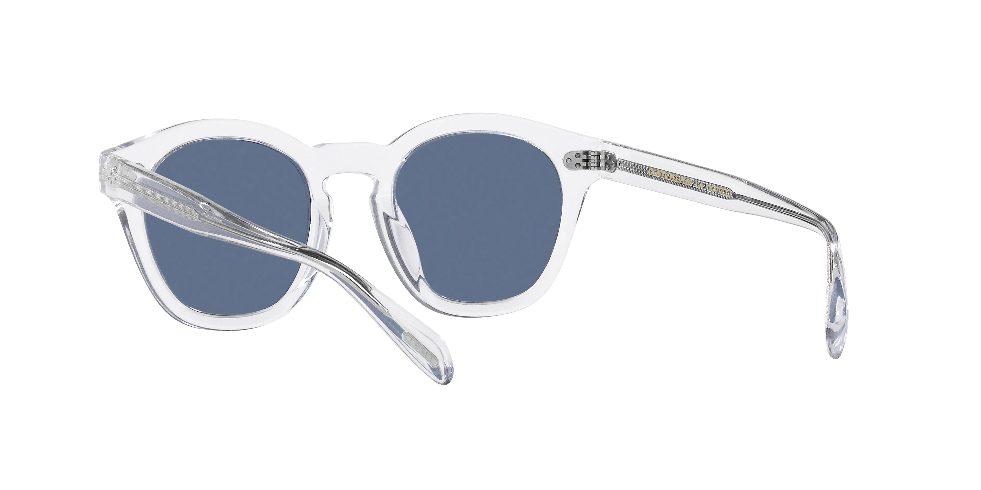 Oliver Peoples OV5382SU BOUDREAU L.A 110180 Occhiali da sole Acetato Trasparente Blu Squadrata Normale - immagine 4