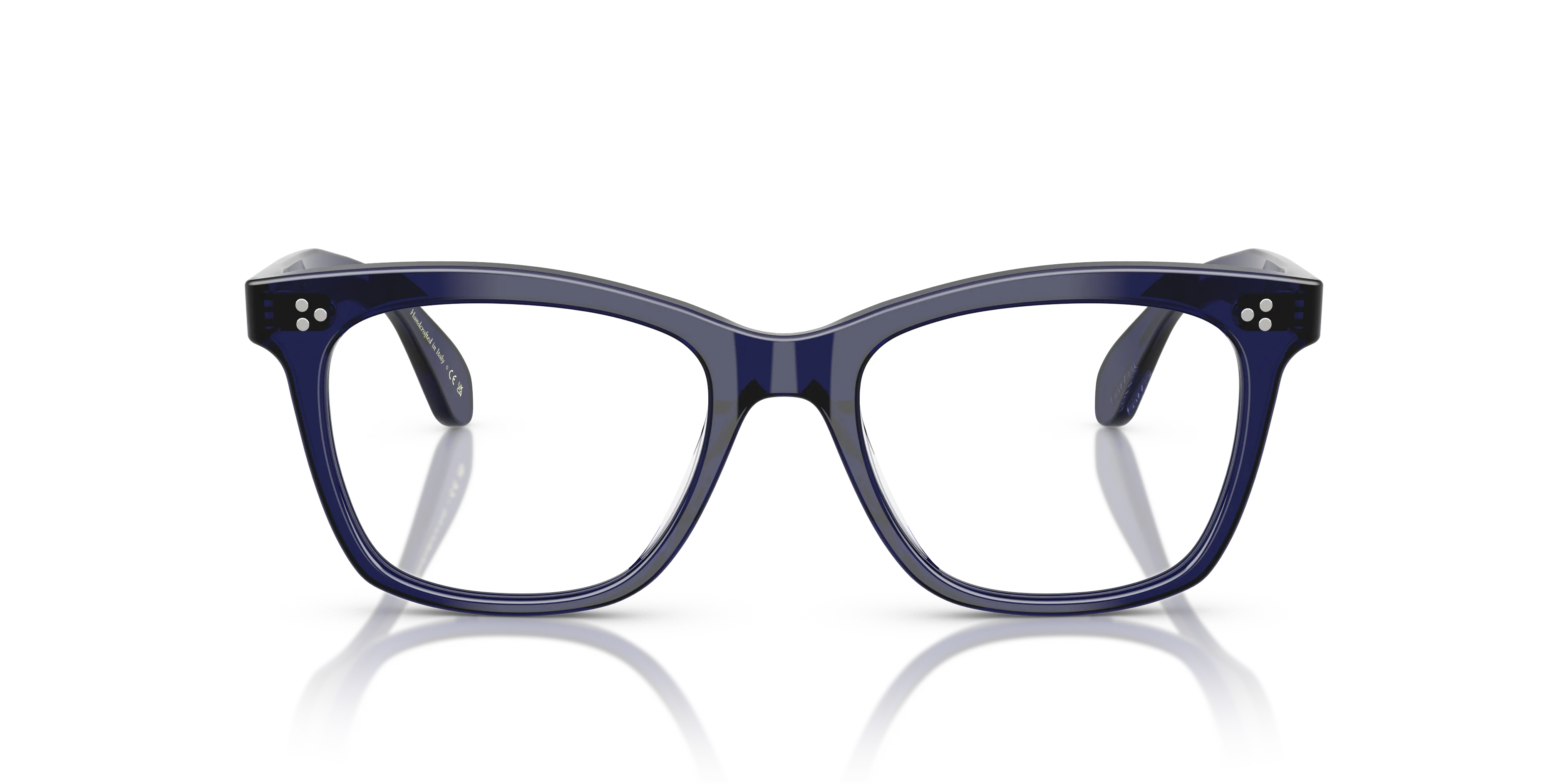 Oliver Peoples OV5375U PENNEY 1566 Montature da vista Acetato Blu Trasparente Pillow Normale - immagine 3