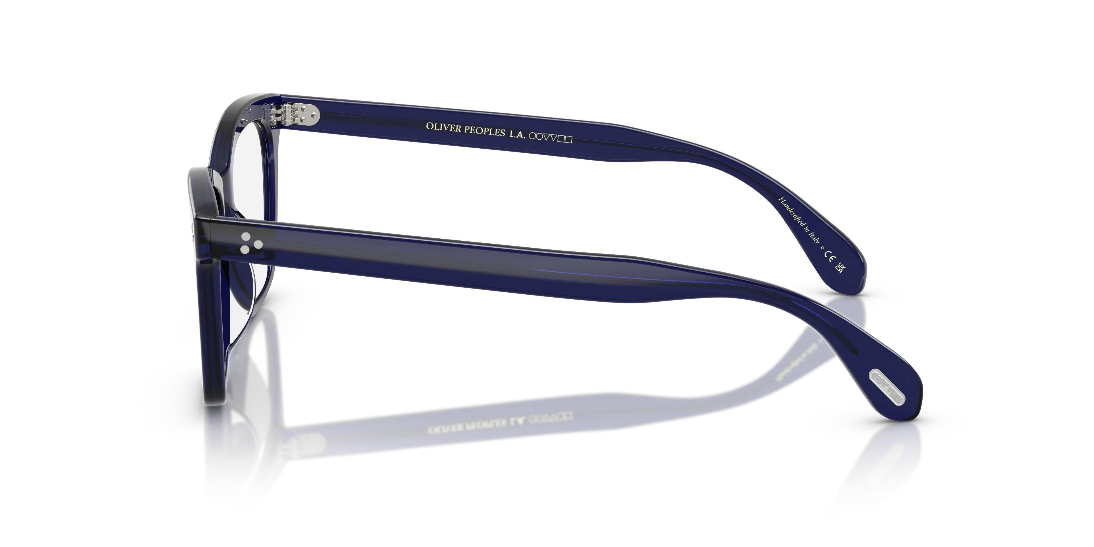 Oliver Peoples OV5375U PENNEY 1566 Montature da vista Acetato Blu Trasparente Pillow Normale - immagine 4