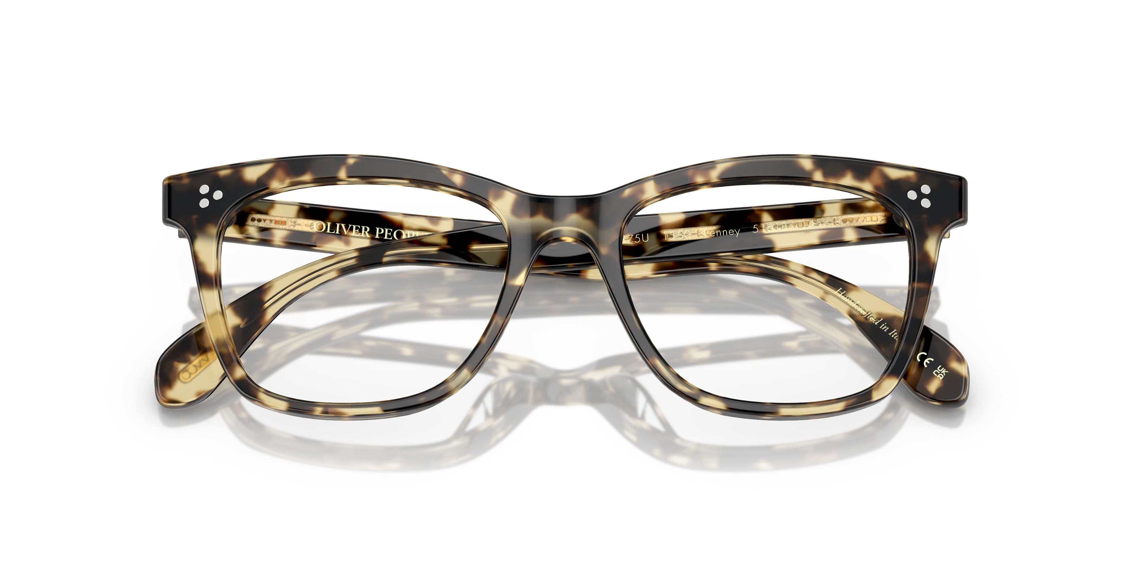 Oliver Peoples OV5375U PENNEY 1550 Montature da vista Acetato Tartaruga Trasparente Pillow Normale - immagine 2