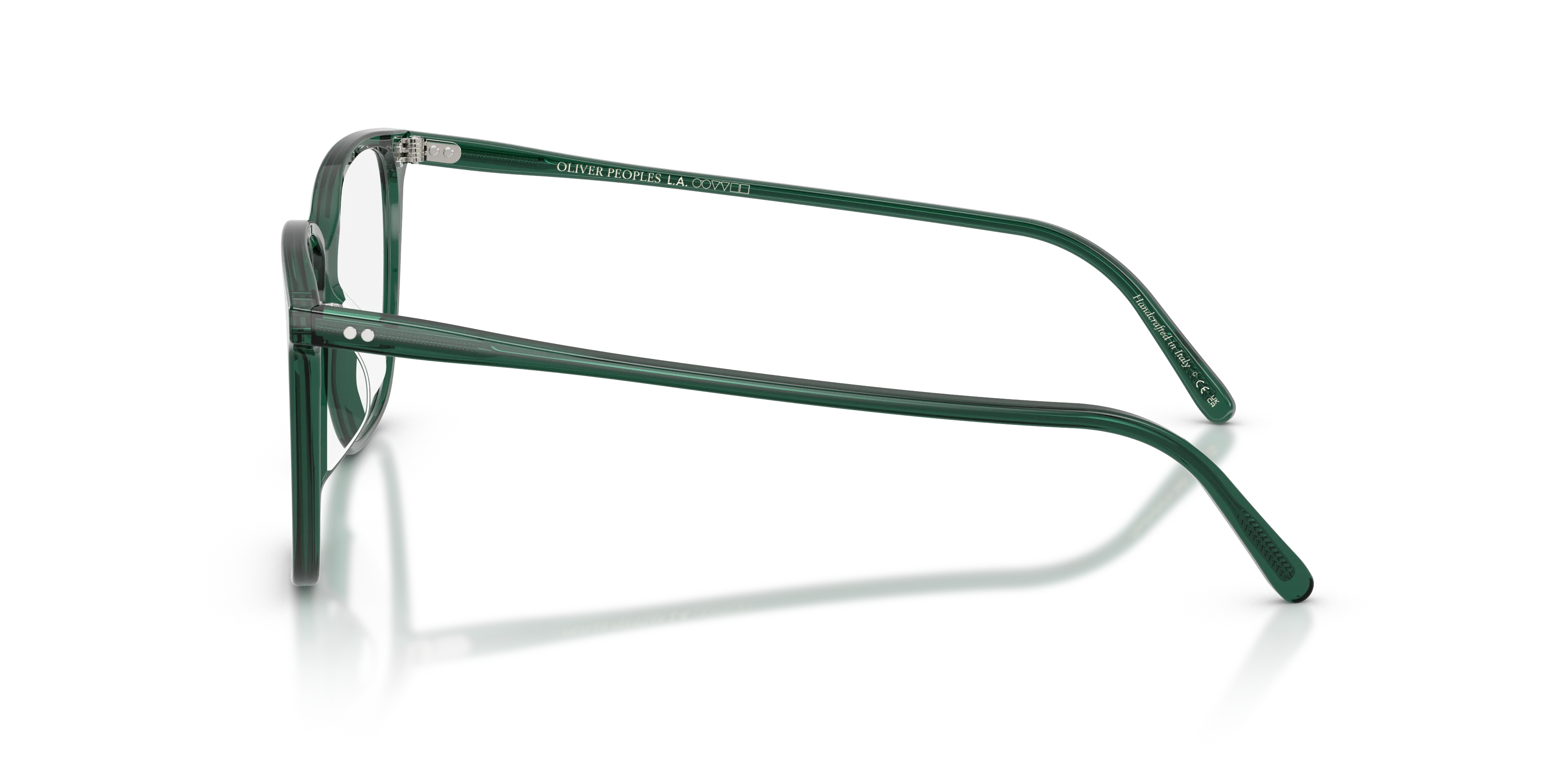 Oliver Peoples OV5374U COREN 1763 Montature da vista Acetato Verde Trasparente Squadrata Normale - immagine 4