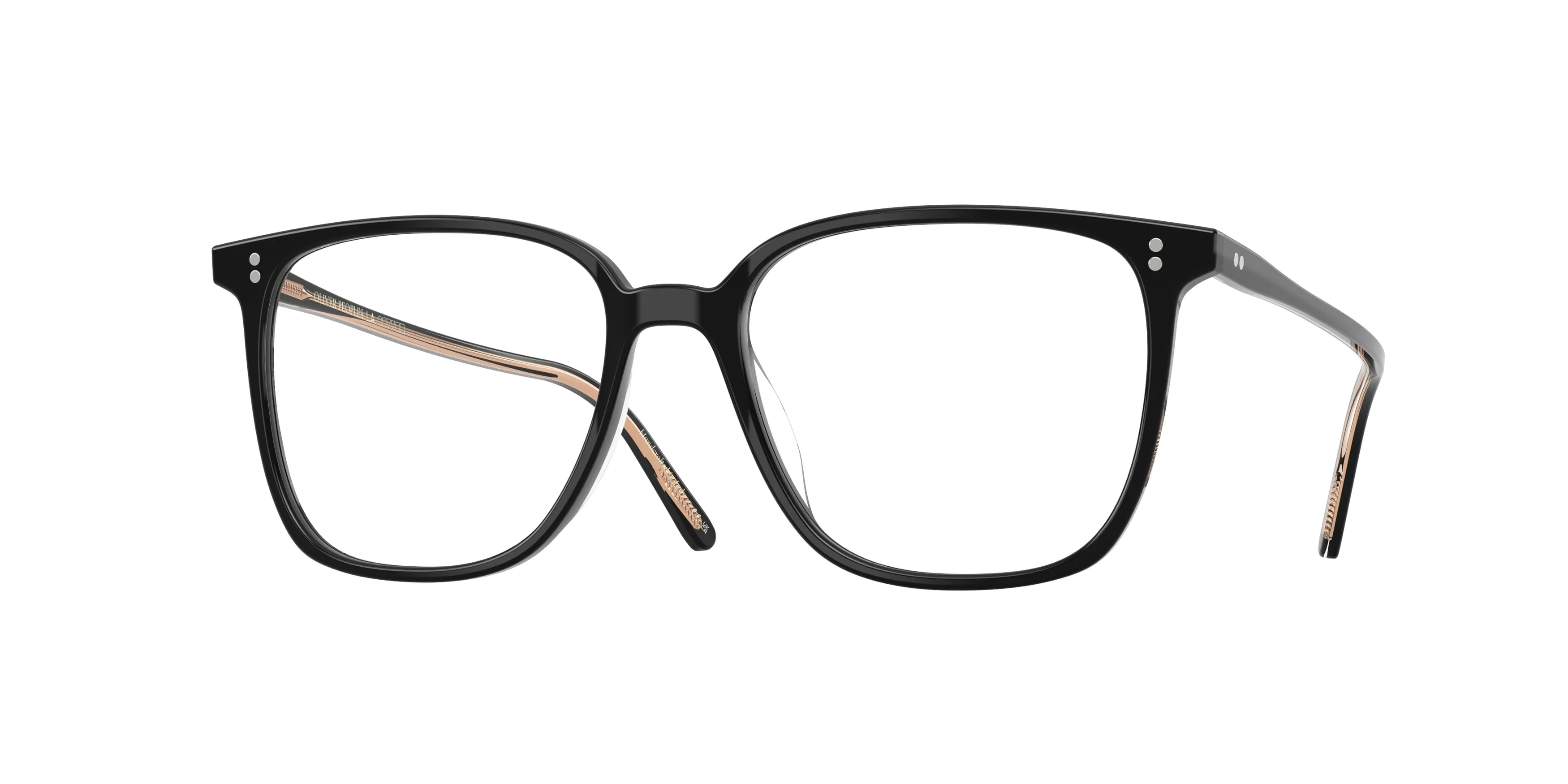 Oliver Peoples OV5374U COREN 1492 Montature da vista Acetato Nero Trasparente Squadrata Normale - immagine 1