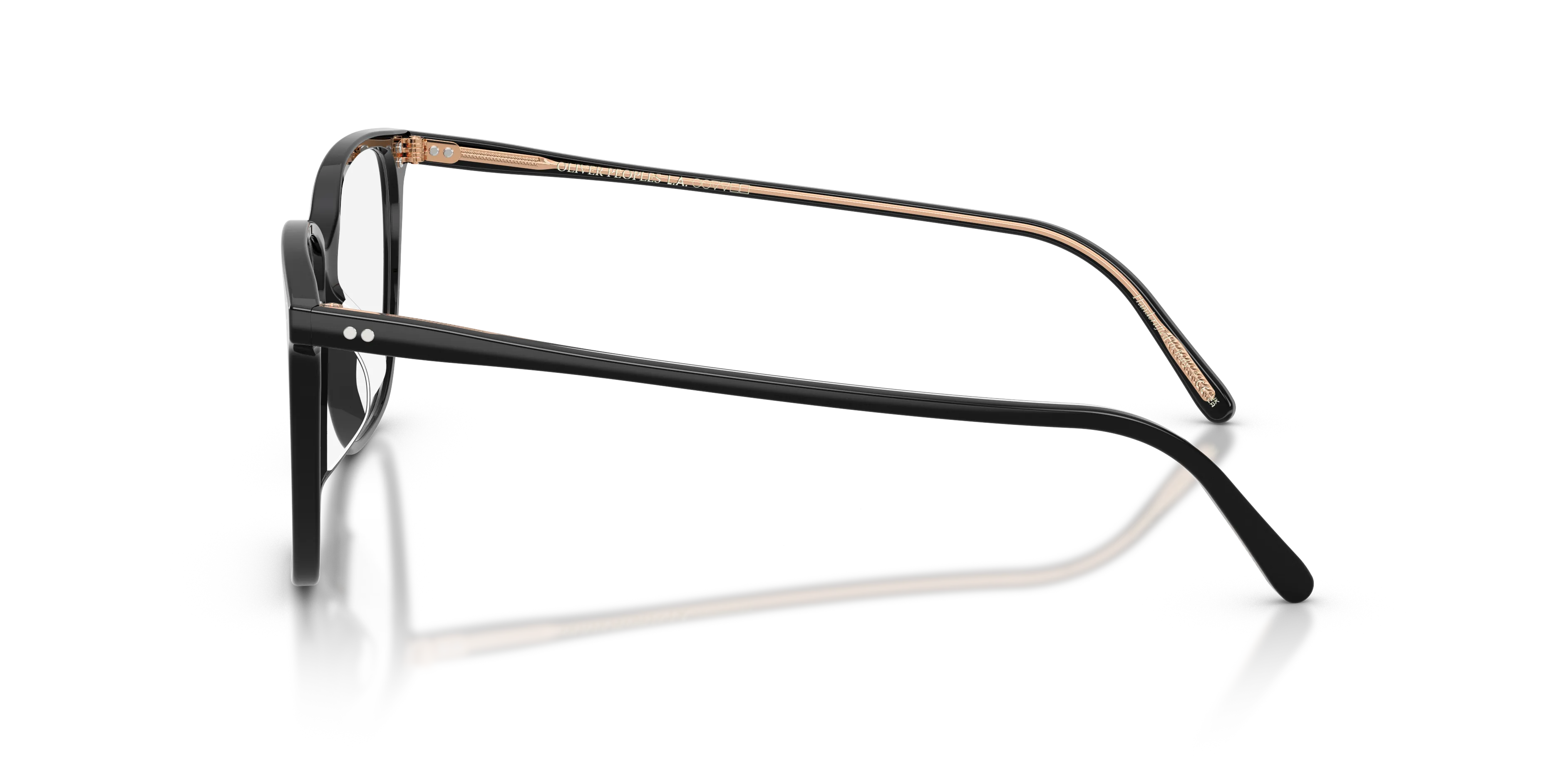 Oliver Peoples OV5374U COREN 1492 Montature da vista Acetato Nero Trasparente Squadrata Normale - immagine 4