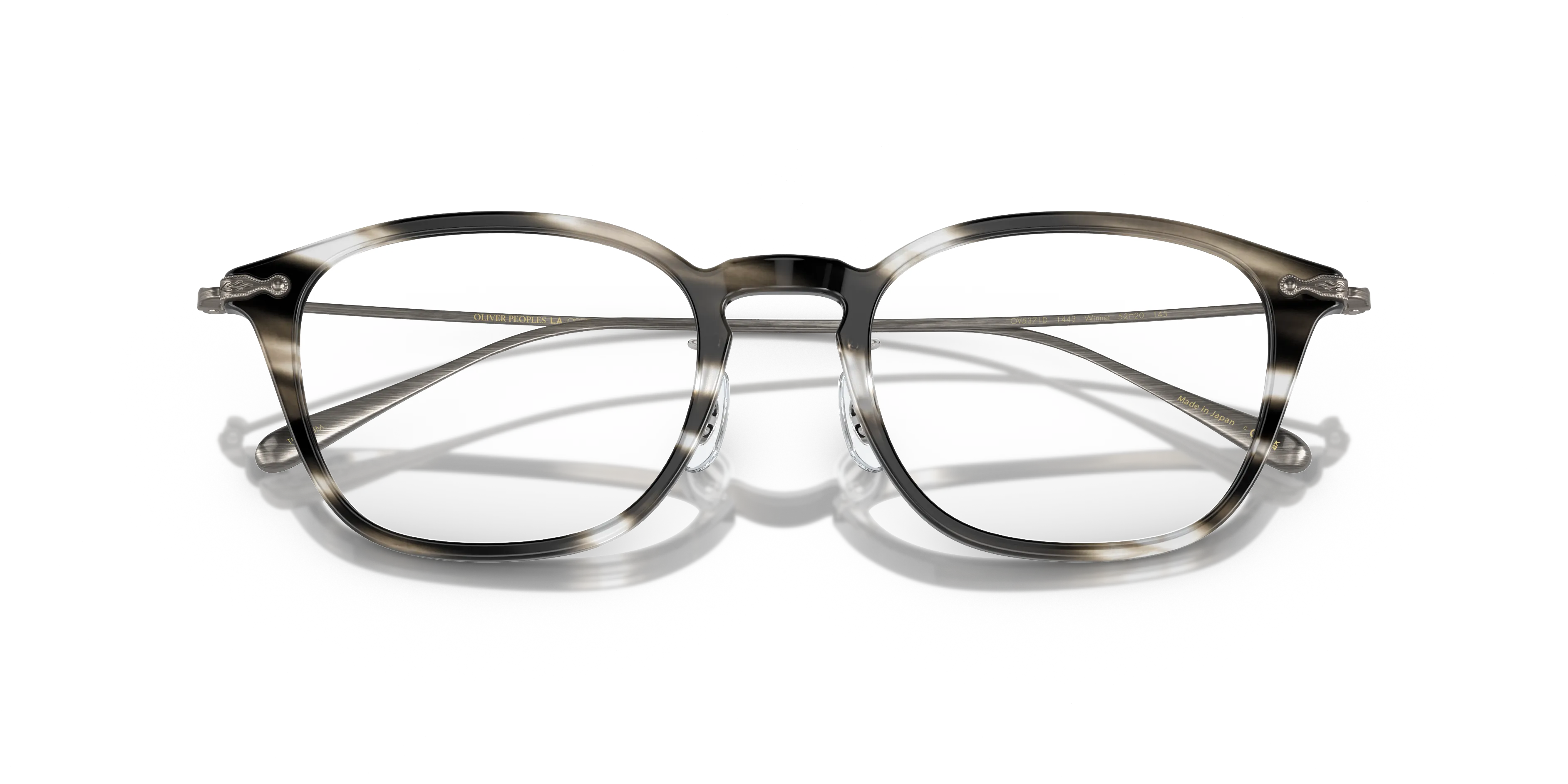 Oliver Peoples OV5371D WINNETT 1443 Montature da vista Acetato Nero Trasparente Squadrata Normale - immagine 2