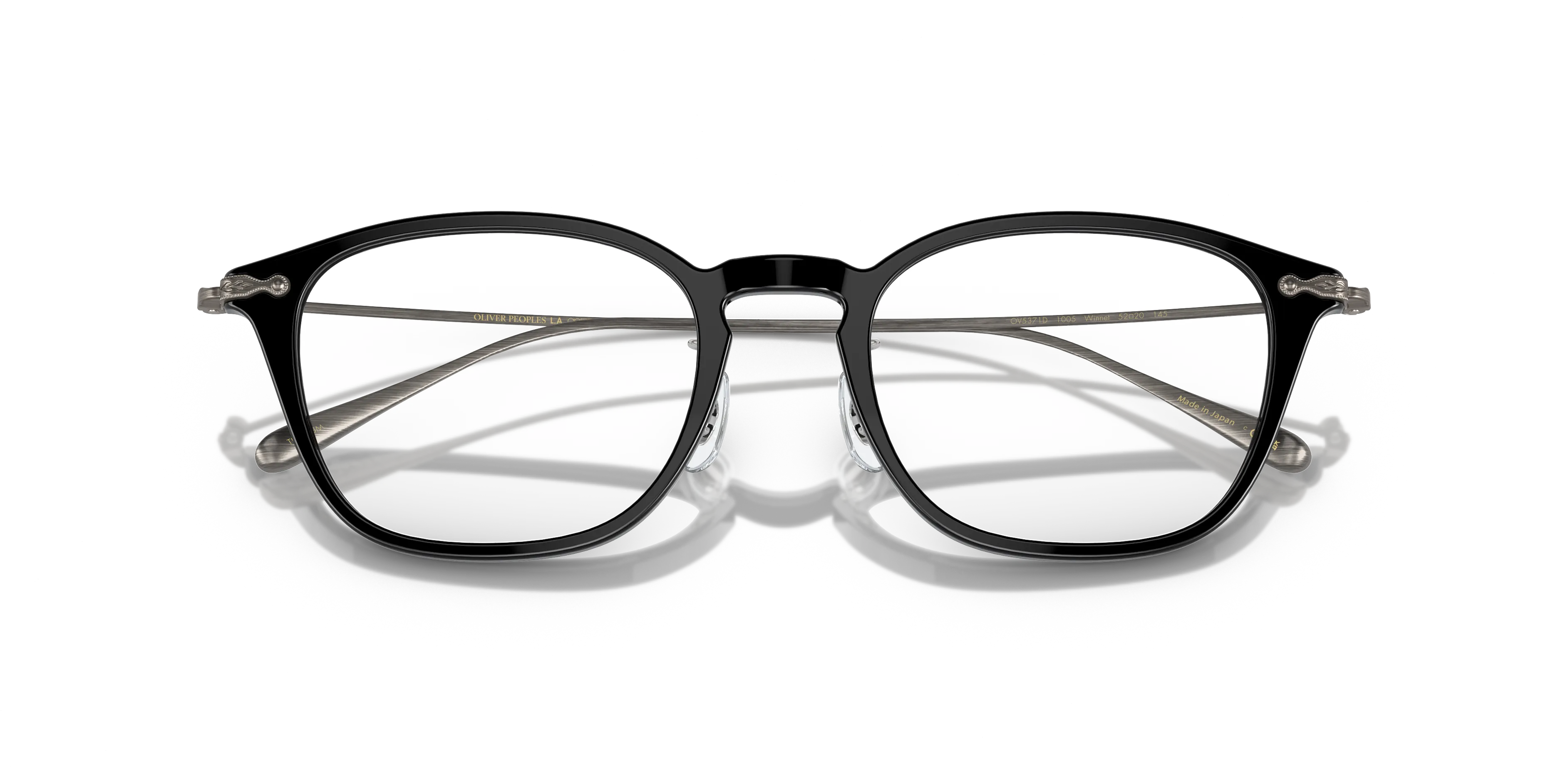 Oliver Peoples OV5371D WINNETT 1005 Montature da vista Acetato Nero Trasparente Squadrata Normale - immagine 2