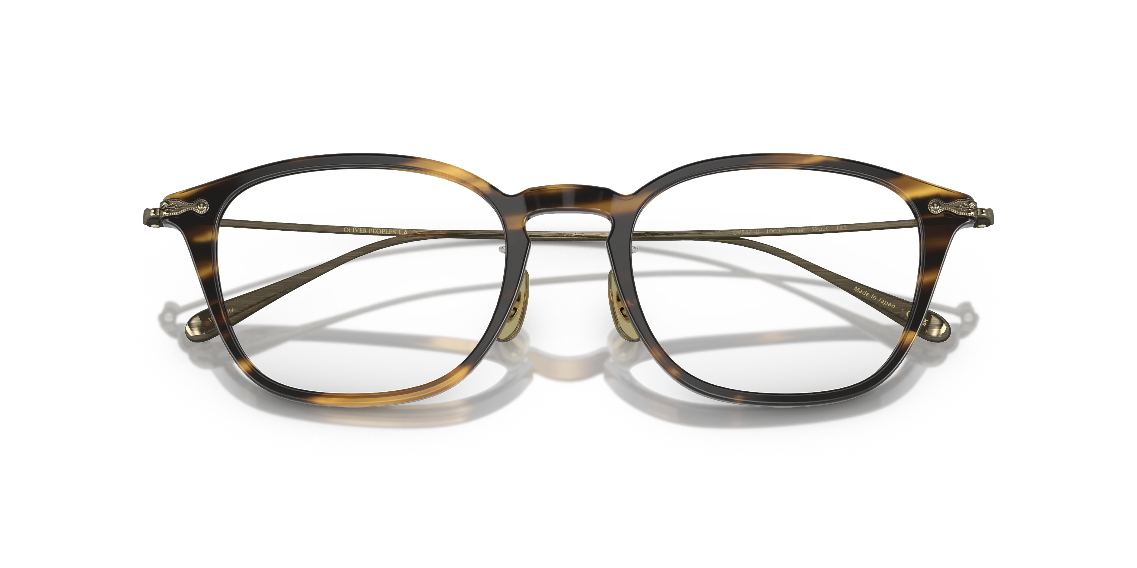 Oliver Peoples OV5371D WINNETT 1003 Montature da vista Acetato Nero Trasparente Squadrata Normale - immagine 2