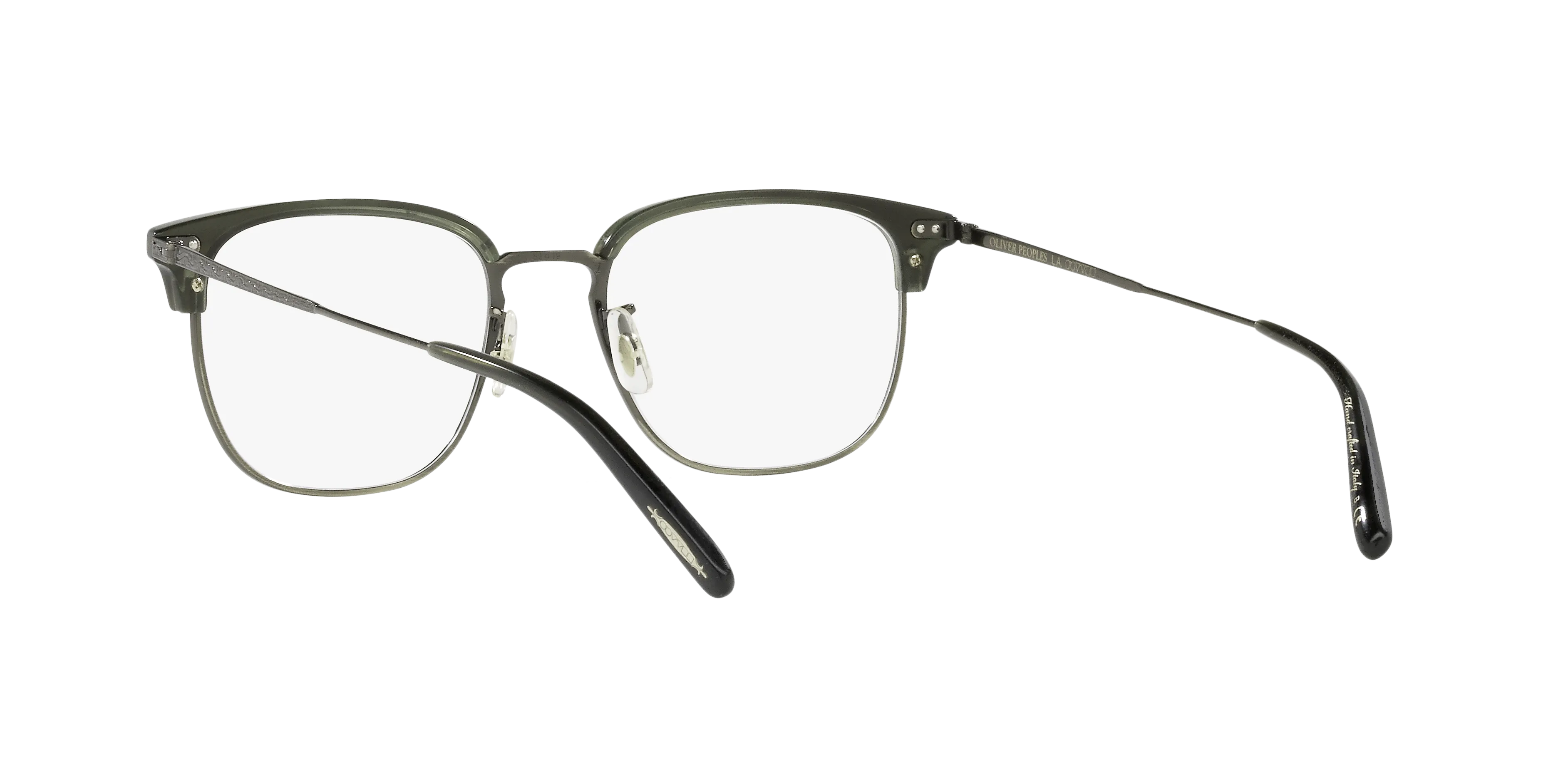 Oliver Peoples OV5359 WILLMAN 1709 Montature da vista Acetato Verde Trasparente Squadrata Normale - immagine 4